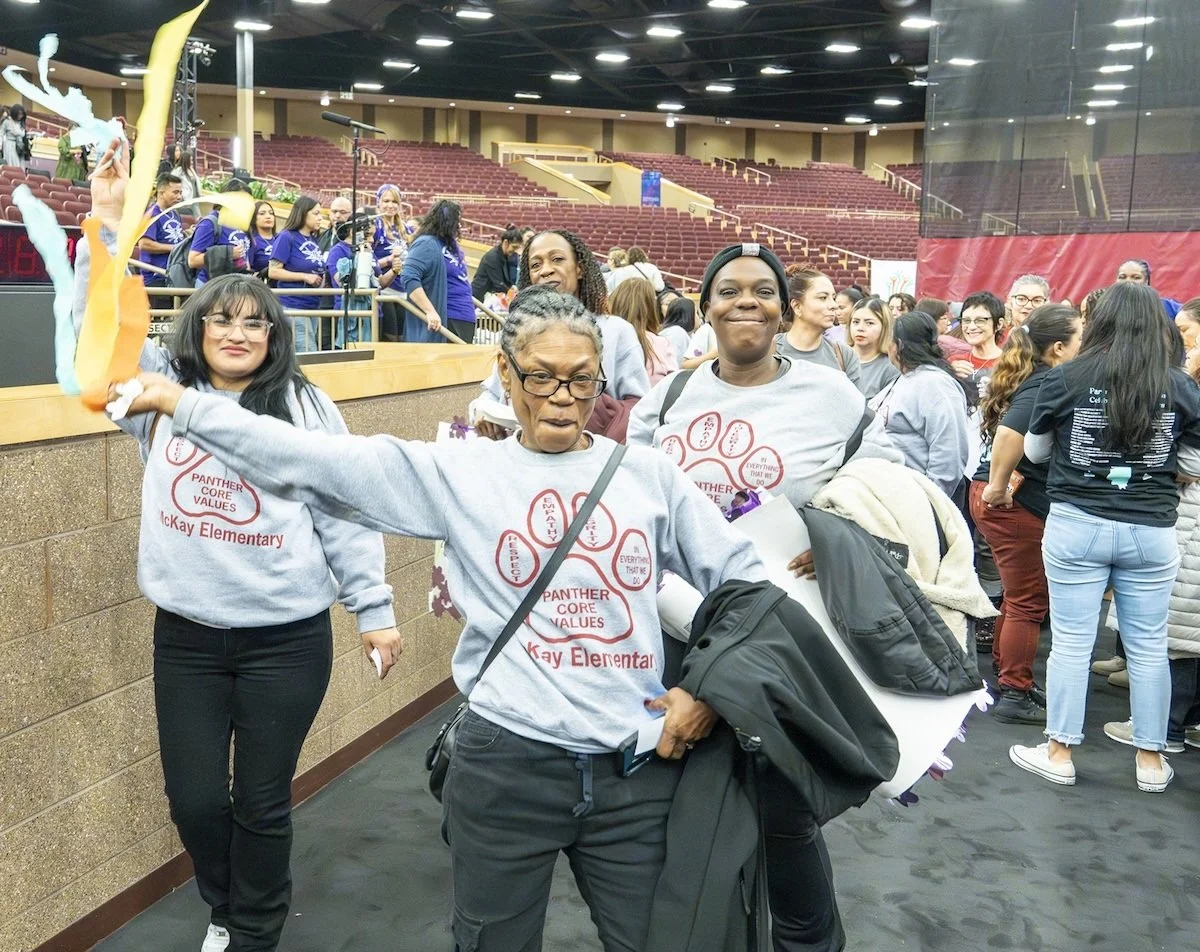 Kay Elementary parent mentors at 04-26 convention