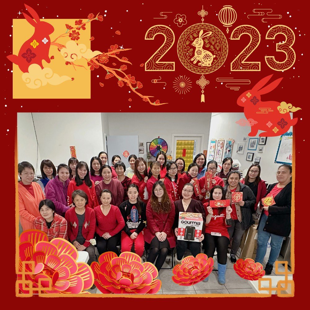 Project Vision and Haines Elementary Parent Mentors celebrate the Chinese New Year.