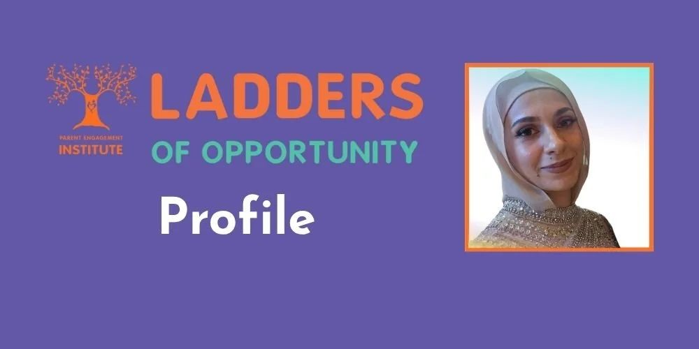 Ladders profile with headshot of Hanan