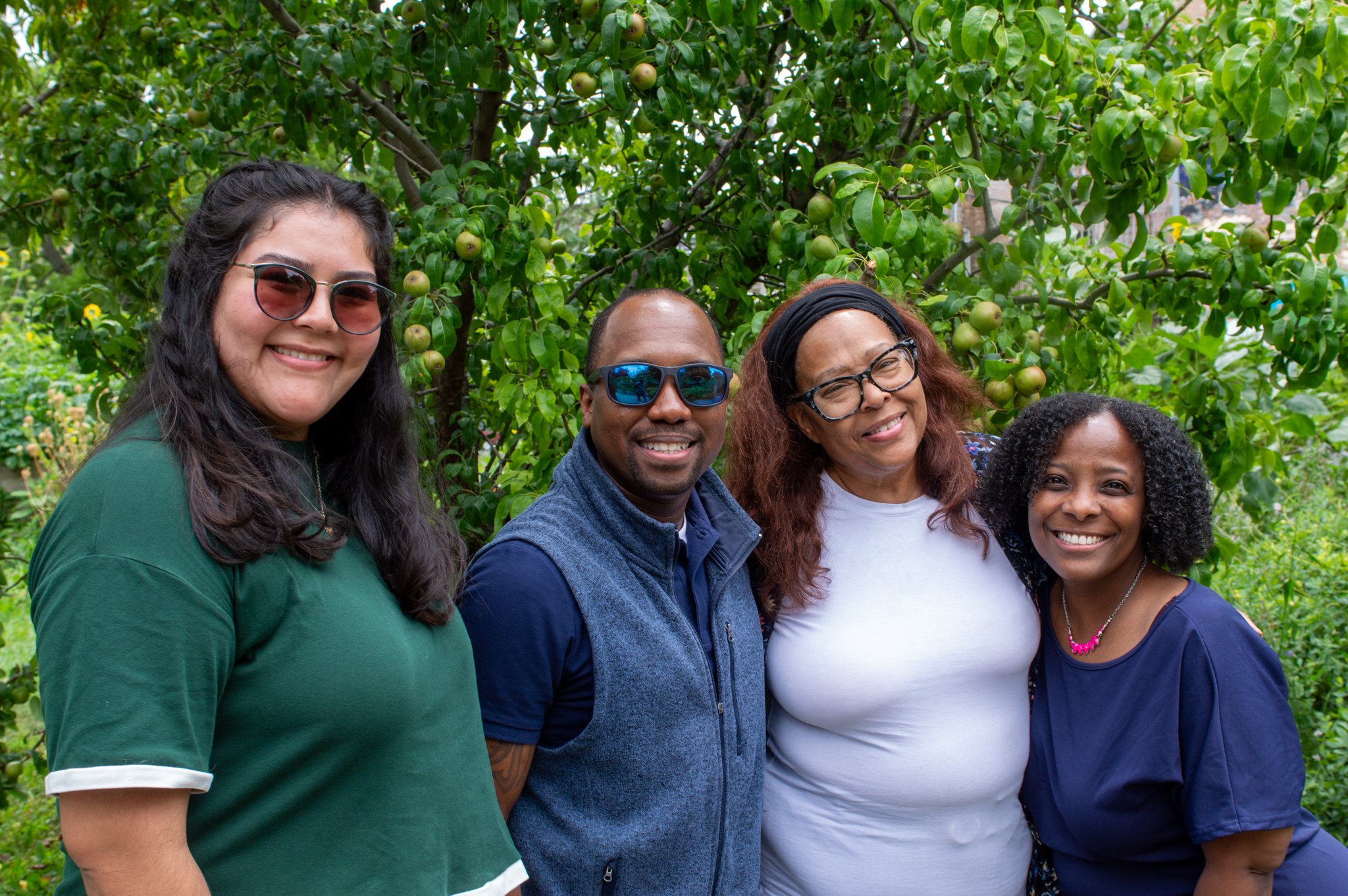 Tami Love Organizing Table Fellows: Ivette Martinez, Claiborne Wade, Sherri Miles, and Joy Jackson