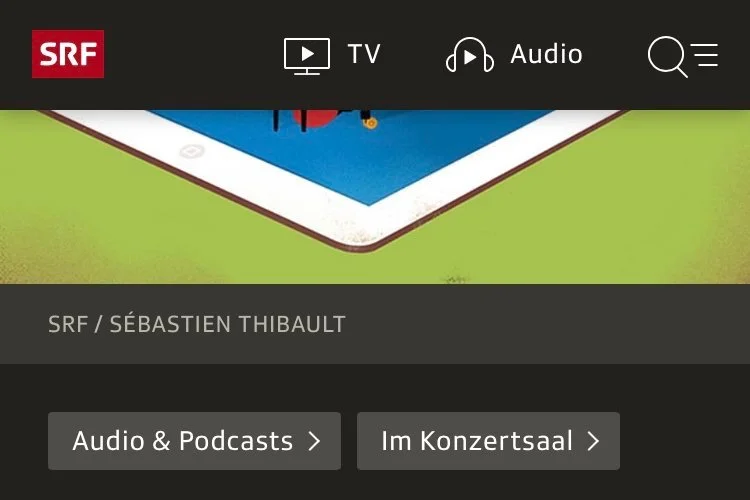 Im Konzertsaal bei Radio SRF Kultur - Des Zaubers Spuren - von David Philip Hefti und dem Scharoun Ensemble Berlin