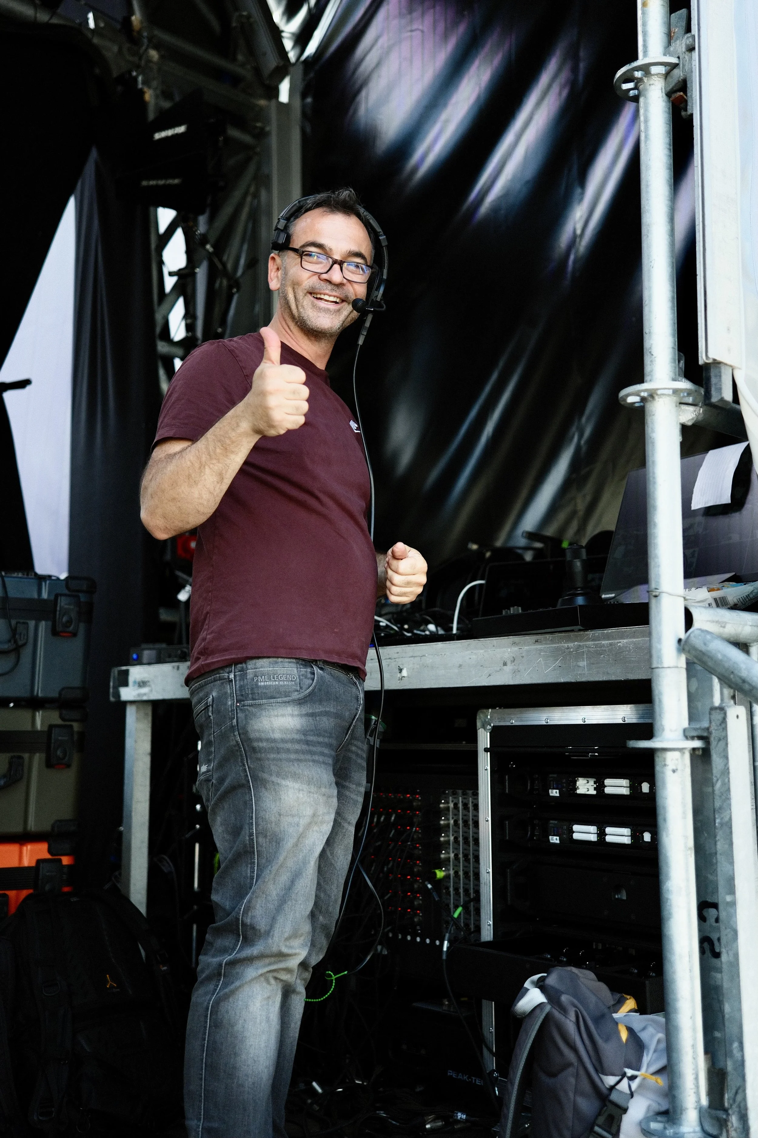 Klassik Open Air mit "Synergetic Workflow" - Live Recording und Public Viewing auf dem Münsterhof in Zürich