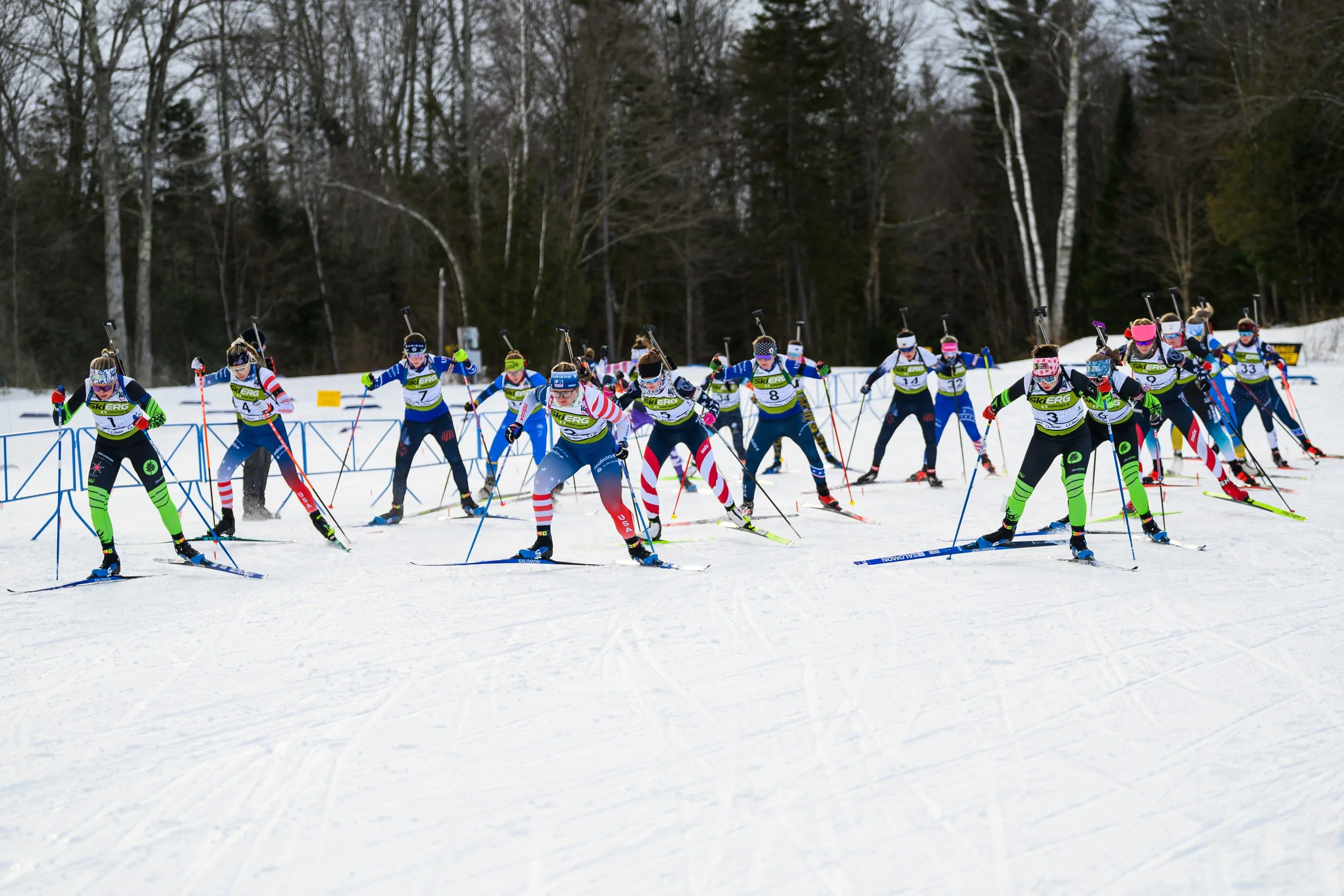 Craftsbury GRP at the 2025 US Biathlon On-Snow International Team Trials