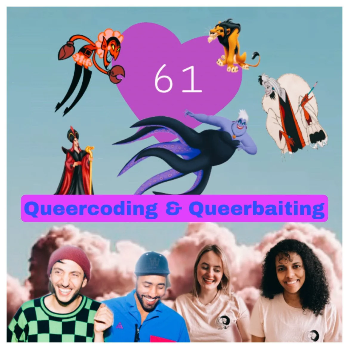 #61: Queercoding und Queerbaiting im Film. Sind Disney Bösewichte queer? feat. BBQ Podcast