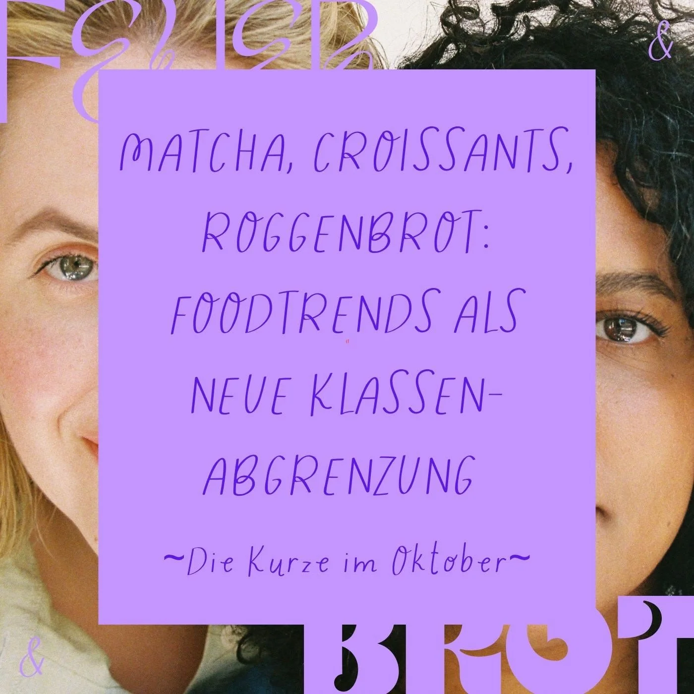 Matcha, Croissants, Roggenbrot: Foodtrends als neue Klassen-Abgrenzung