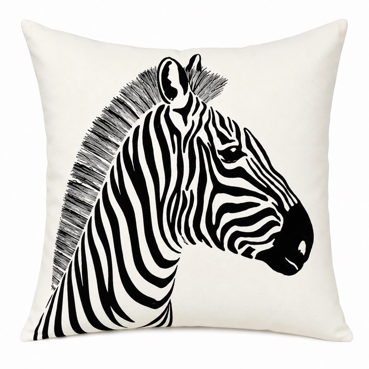 26" Zebra Pillow