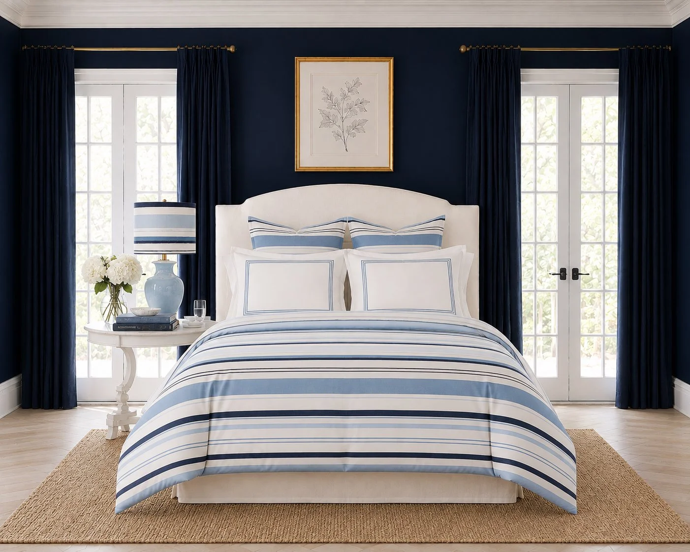 Hampton Stripe Duvet