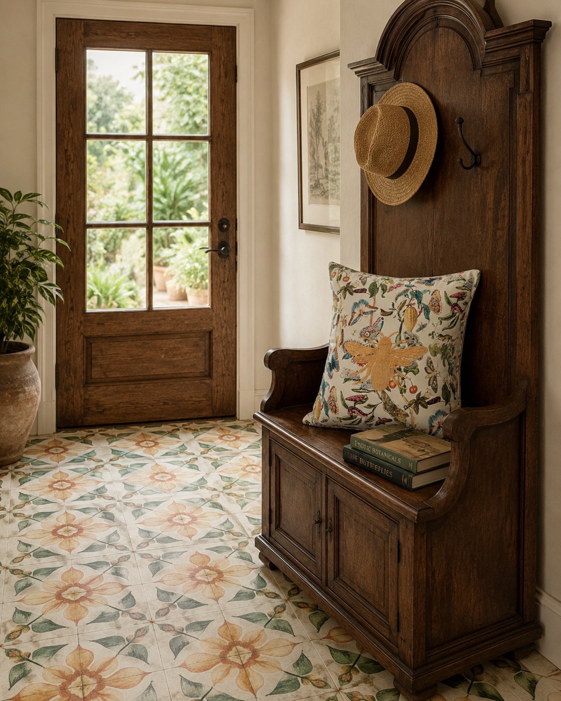 Inhabitants of Nature Queen Bee Pillow Lifestyle Image.jpg