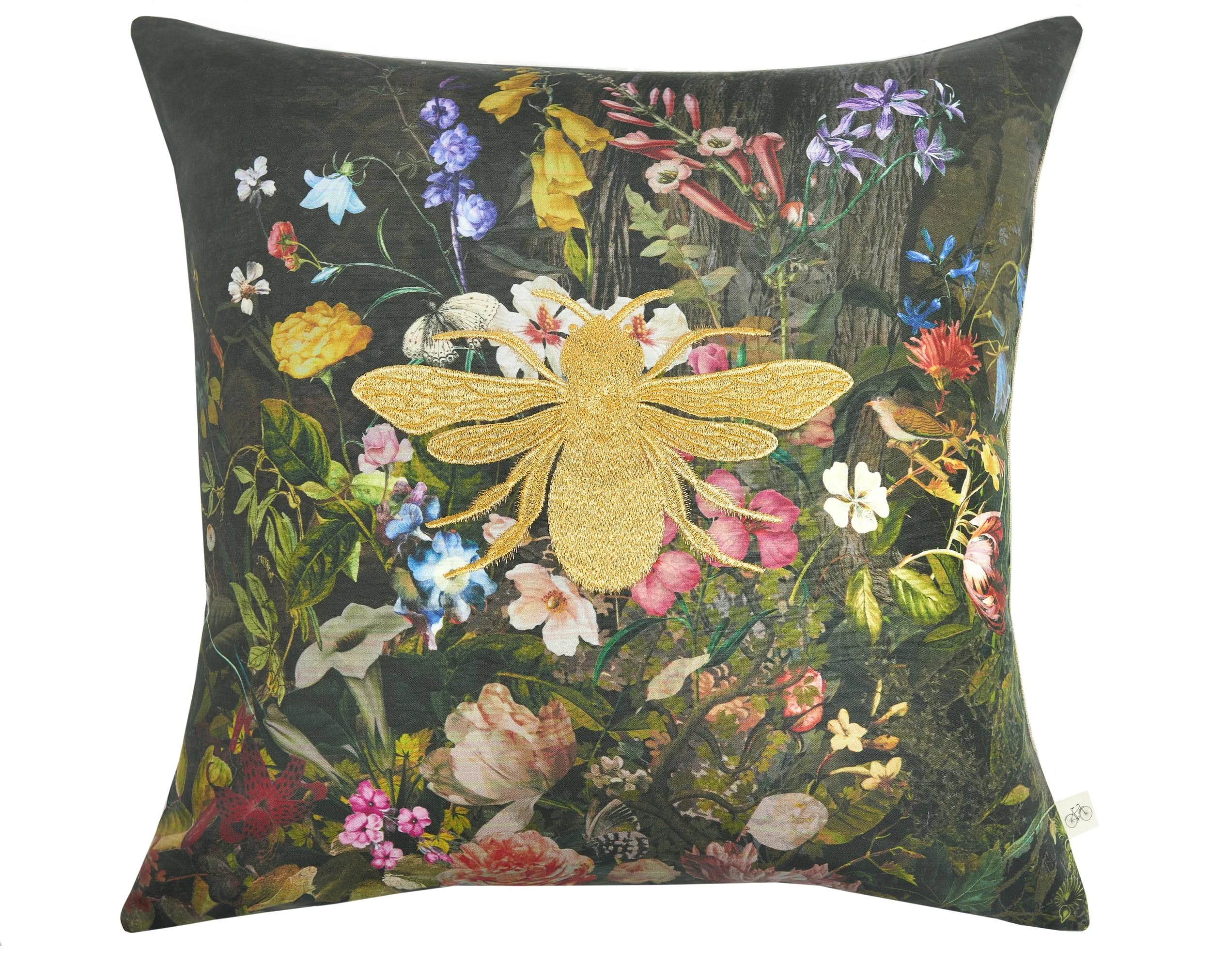 26" Queen Bee Secret Garden Pillow