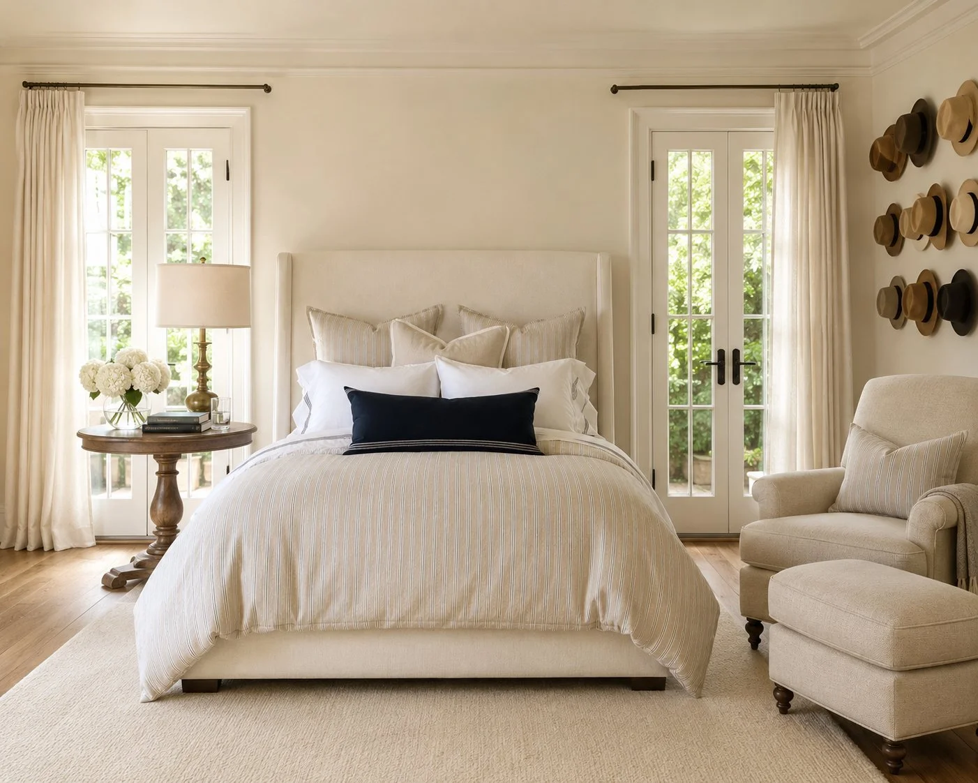 Tan and Navy Linen Stripe Lifestyle Image.jpg