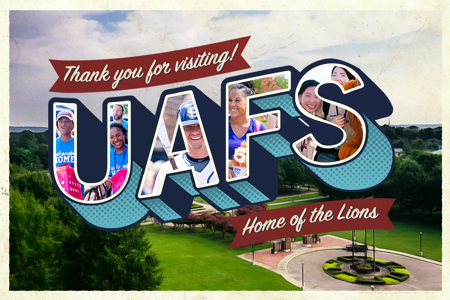 UAFS Tour Postcard