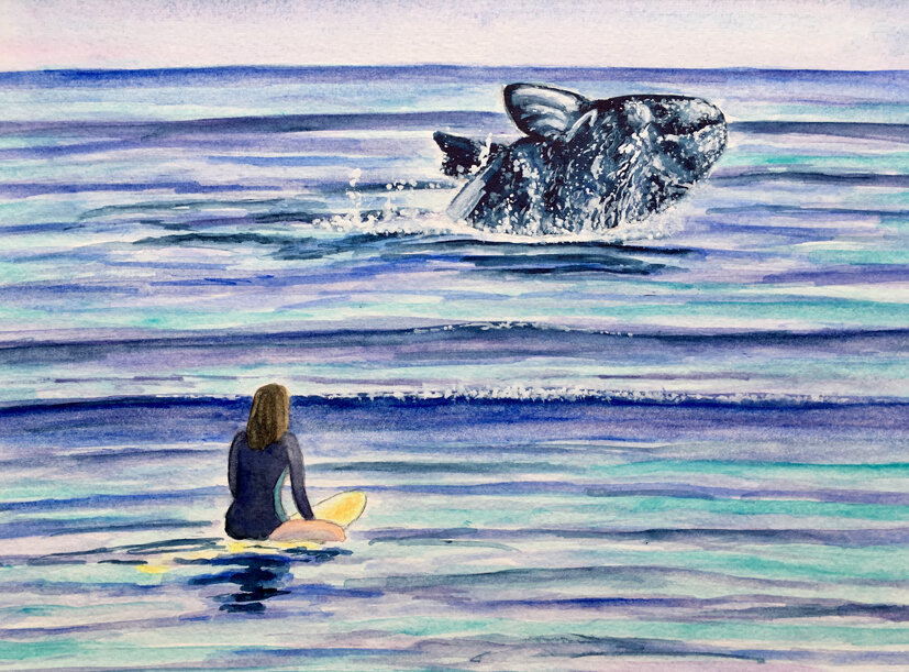 Sharing the Surf Southern Right Whale.jpg
