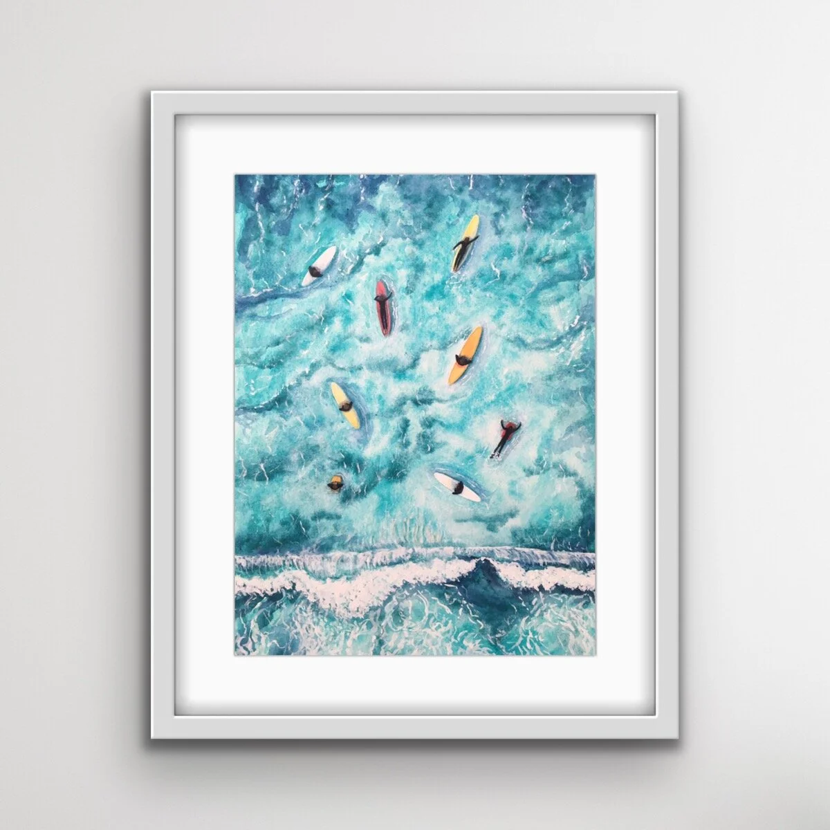 Socially Distanced Surfers wall art 9.JPG