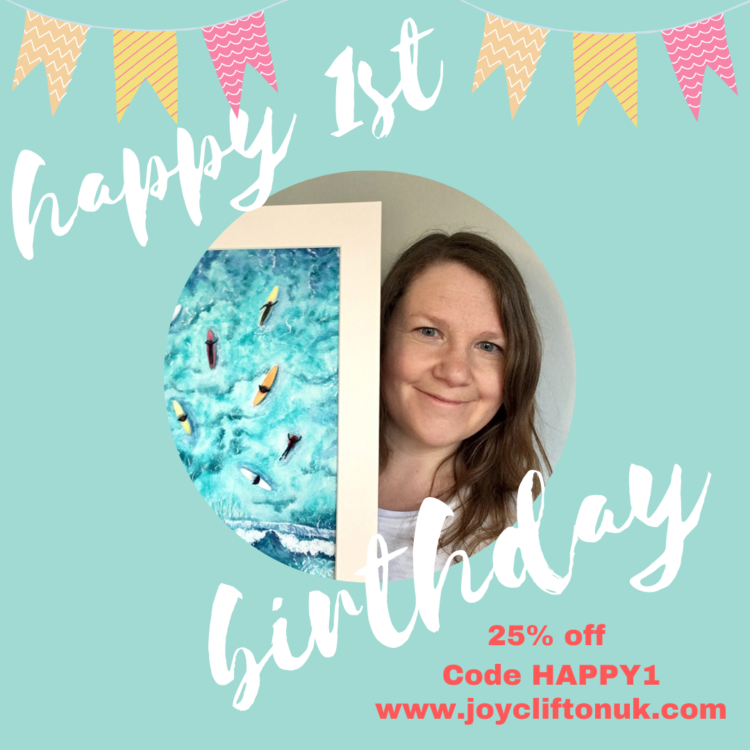 Joy Clifton Seascape Art is one today!!