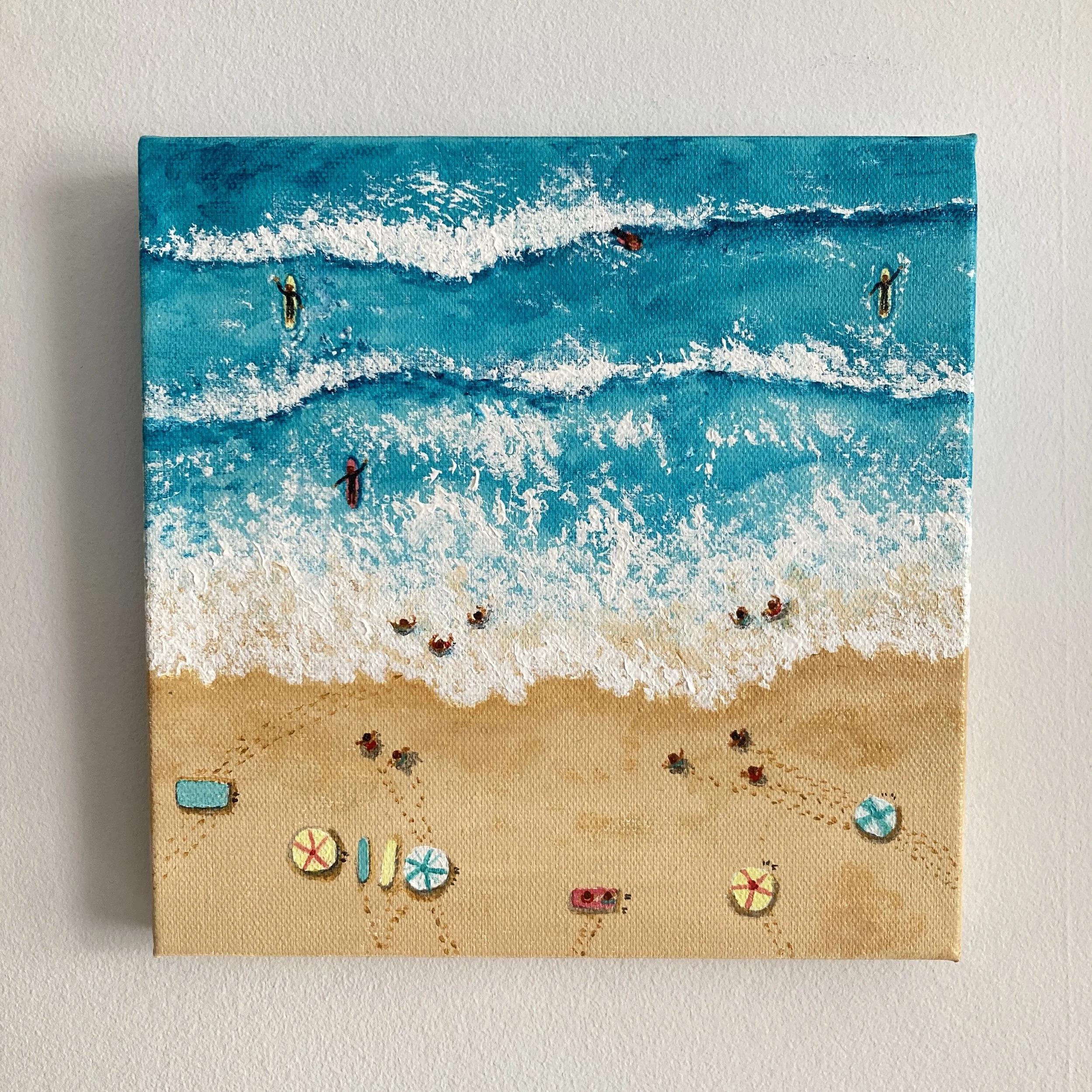Surf Art Aerial Seascape