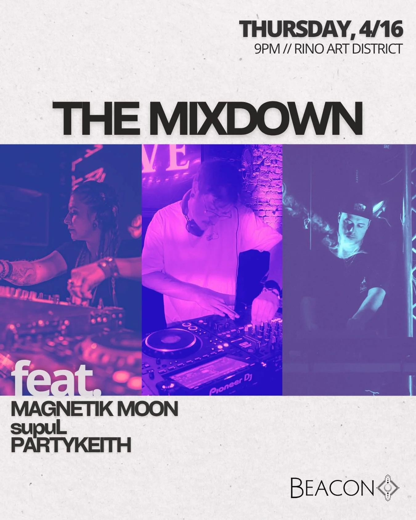 The squad is summoning you to the dancefloor! Free event! 9p-2a!!!!! Let&rsquo;s rally 🙌🙌🙌
#raverforlife #denvergoeshard #magnetikmoon
