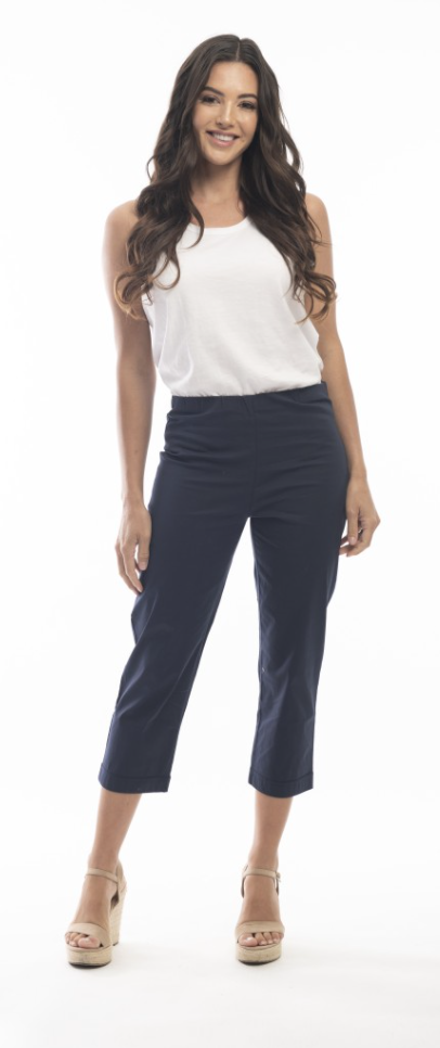 Bangalene Navy pants 7/8th