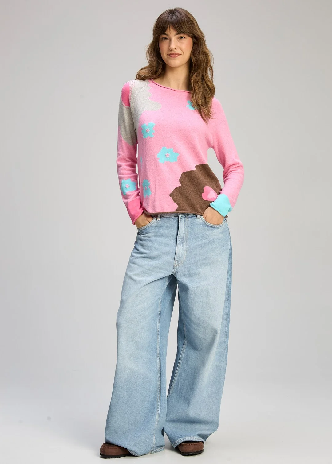 Peony Z and P sweater