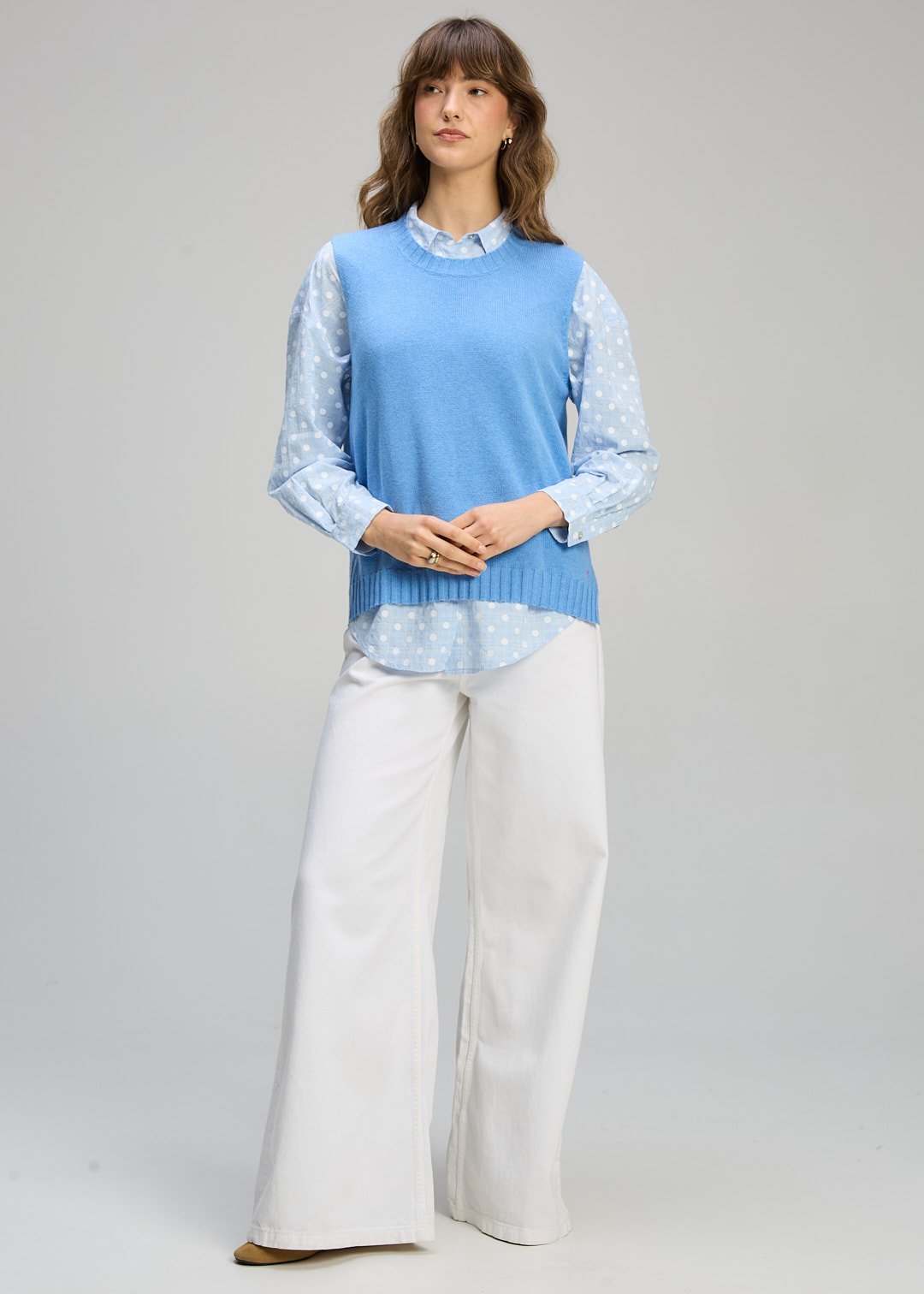 Z and P Blue Berry Vest