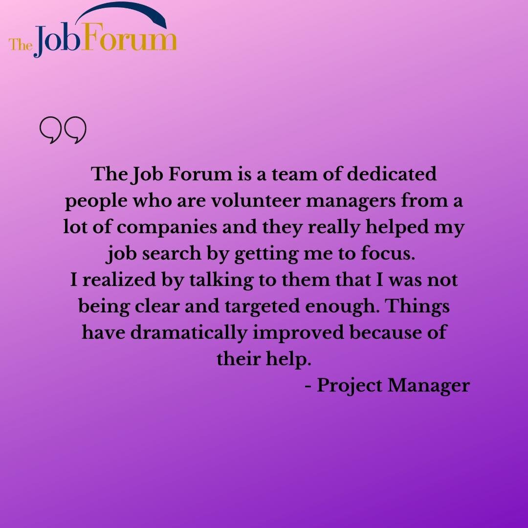 What a great way to start off the week with this awesome  testimonial from one of The Job Forum attendee!
#thejobforum #career #careertips #careercoach #jobs #jobsearch #sfbayarea #siliconvalley #careeradvice #onlineevent