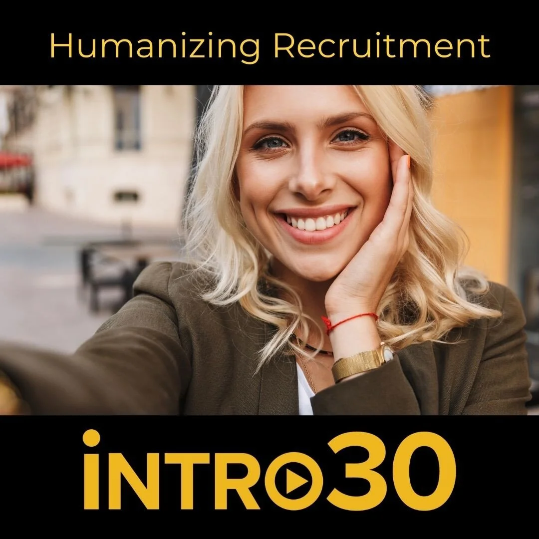 So often applying for a job is a dehumanizing experience. We send our resumes into jobs but we know they're going into the abyss of the ATS. We know we're just being turned into "data". 
At Intro30 we believe it can be different. 
We know