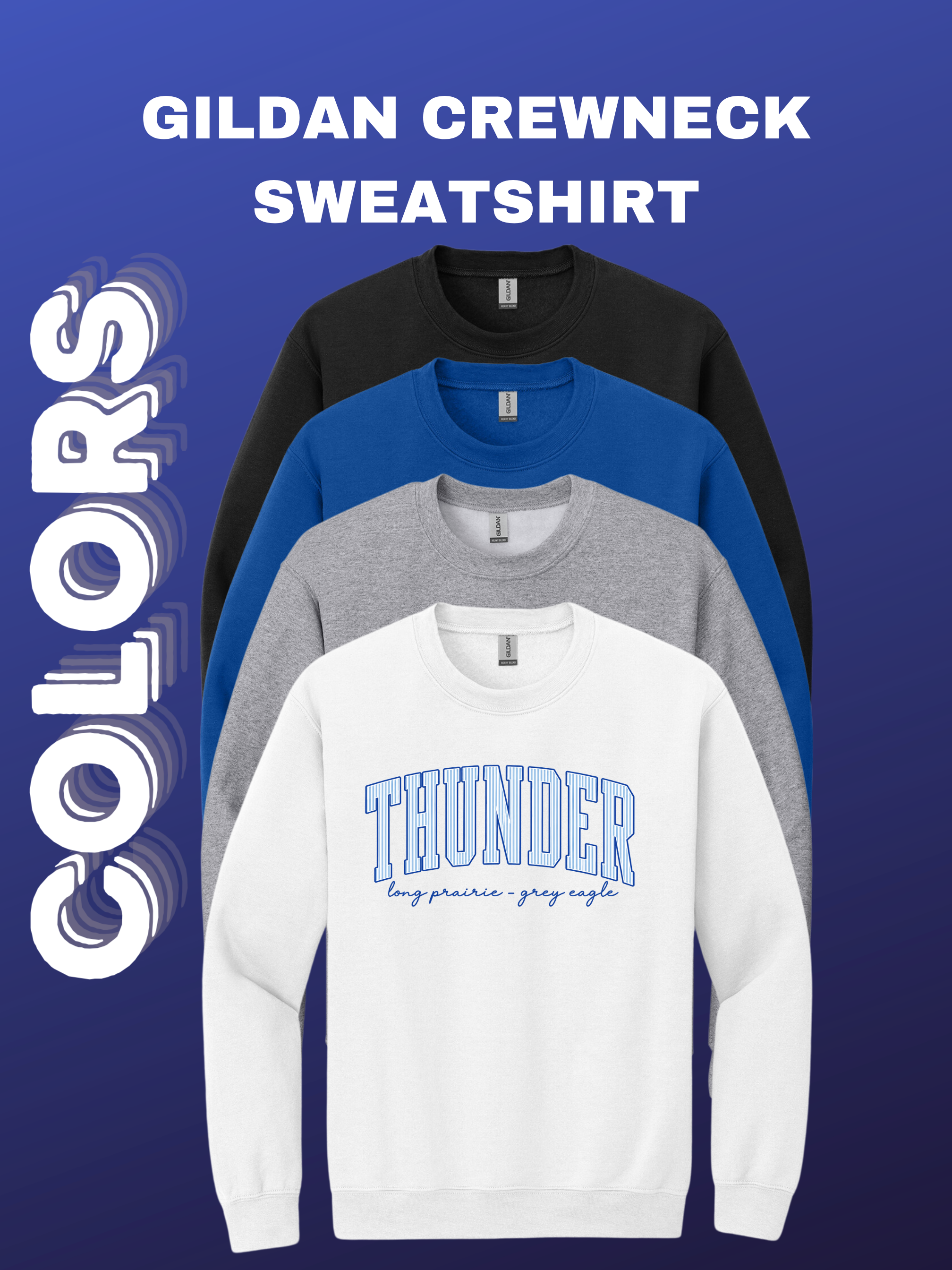 Gildan 50/50 Crewneck