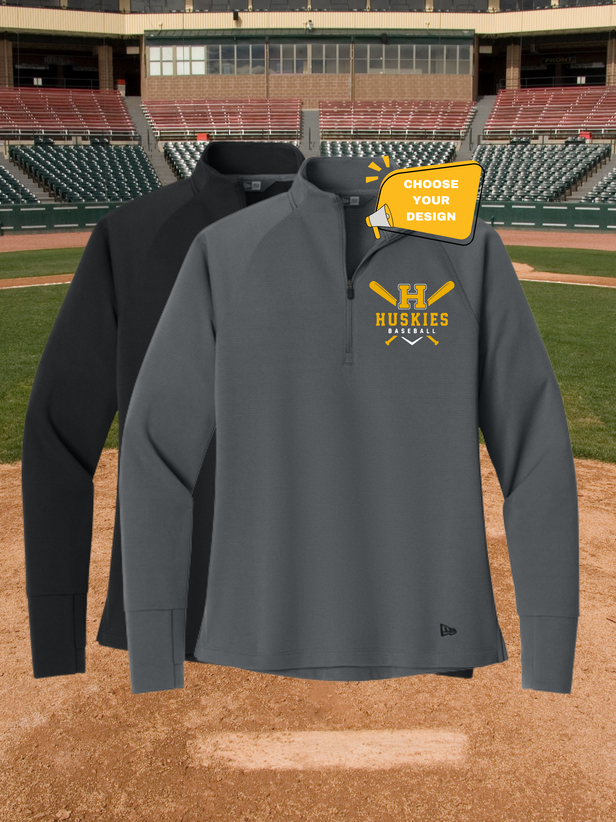 New Era Womens 1/4 Zip