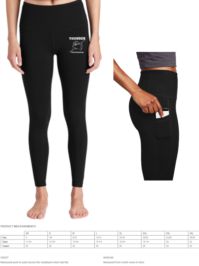 Cheer 7/8 Legging