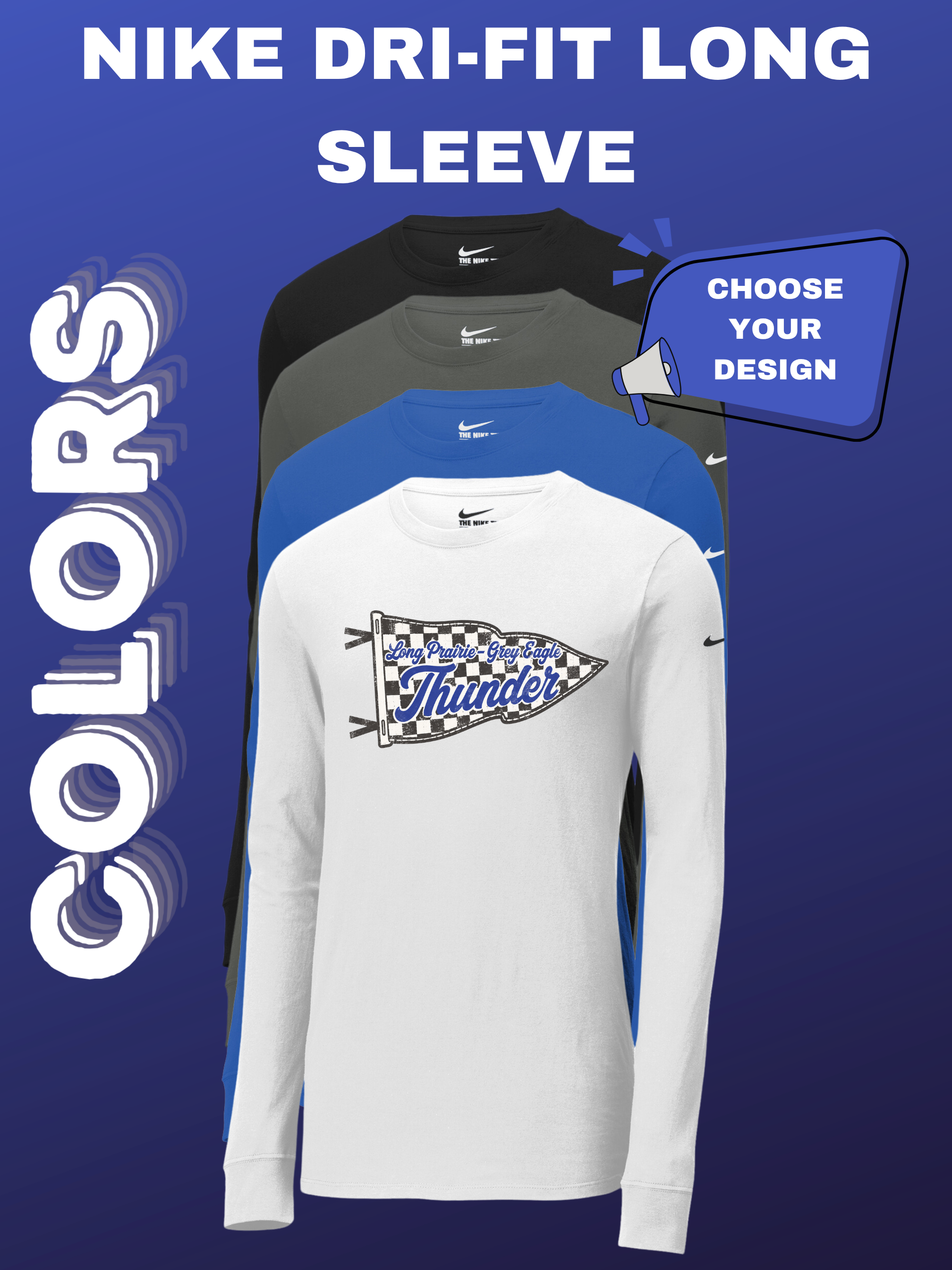 Nike Dri-FIT Cotton/Poly Long Sleeve Tee