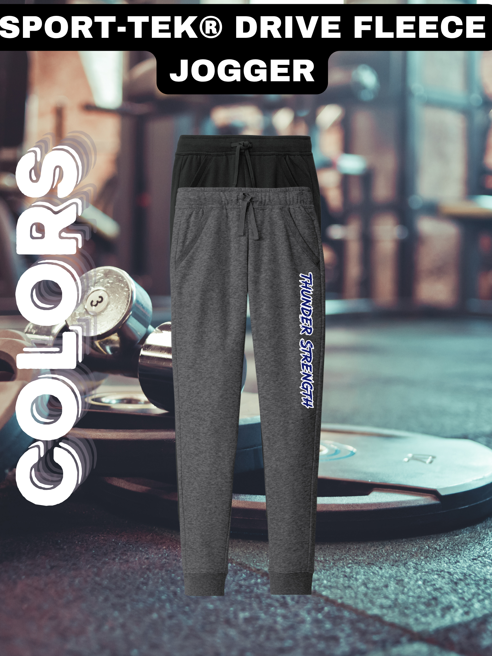 Thunder Strength Sport-Tek Drive Fleece Jogger