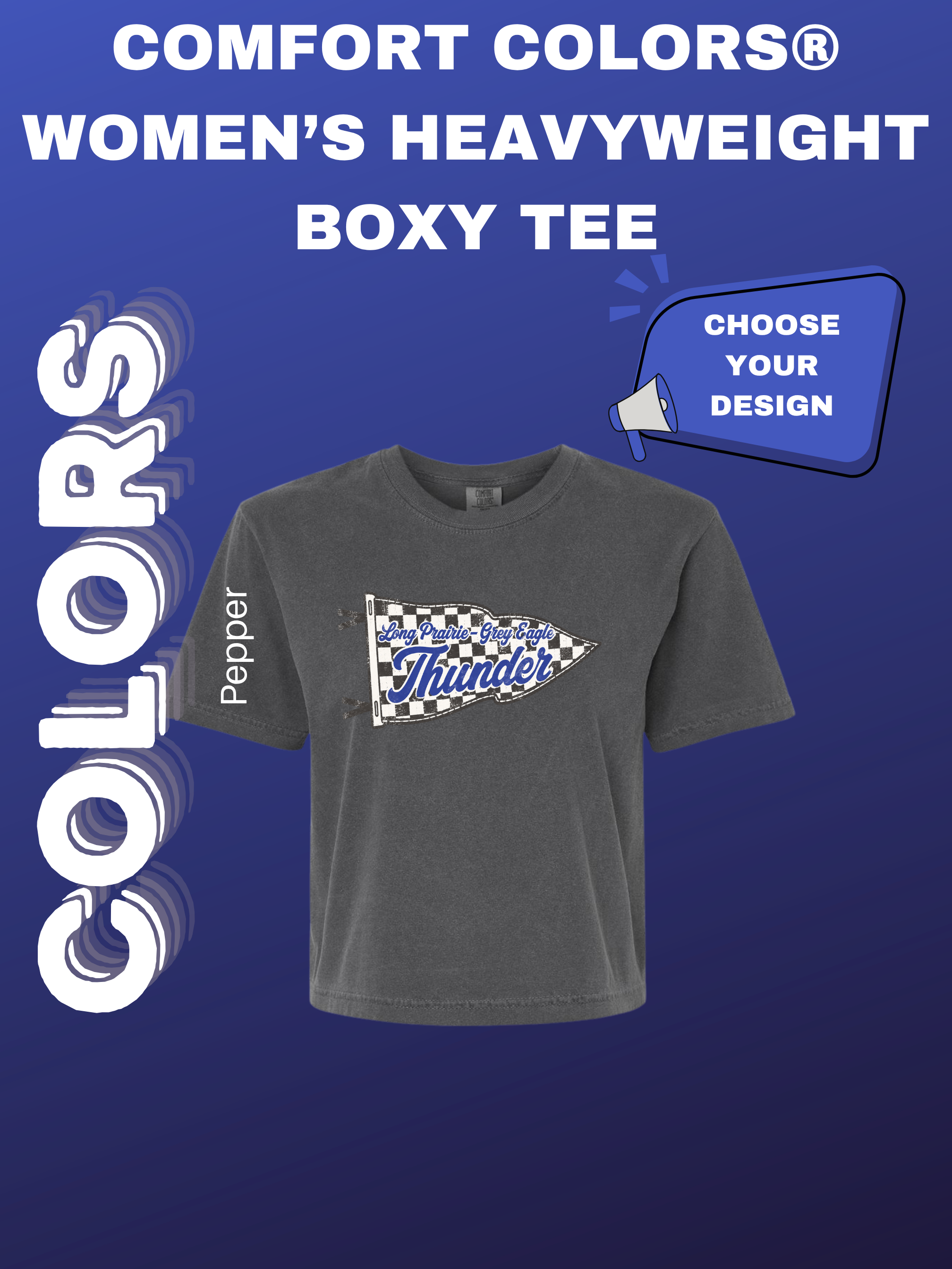 Comfort Colors® Women’s Heavyweight Boxy Tee