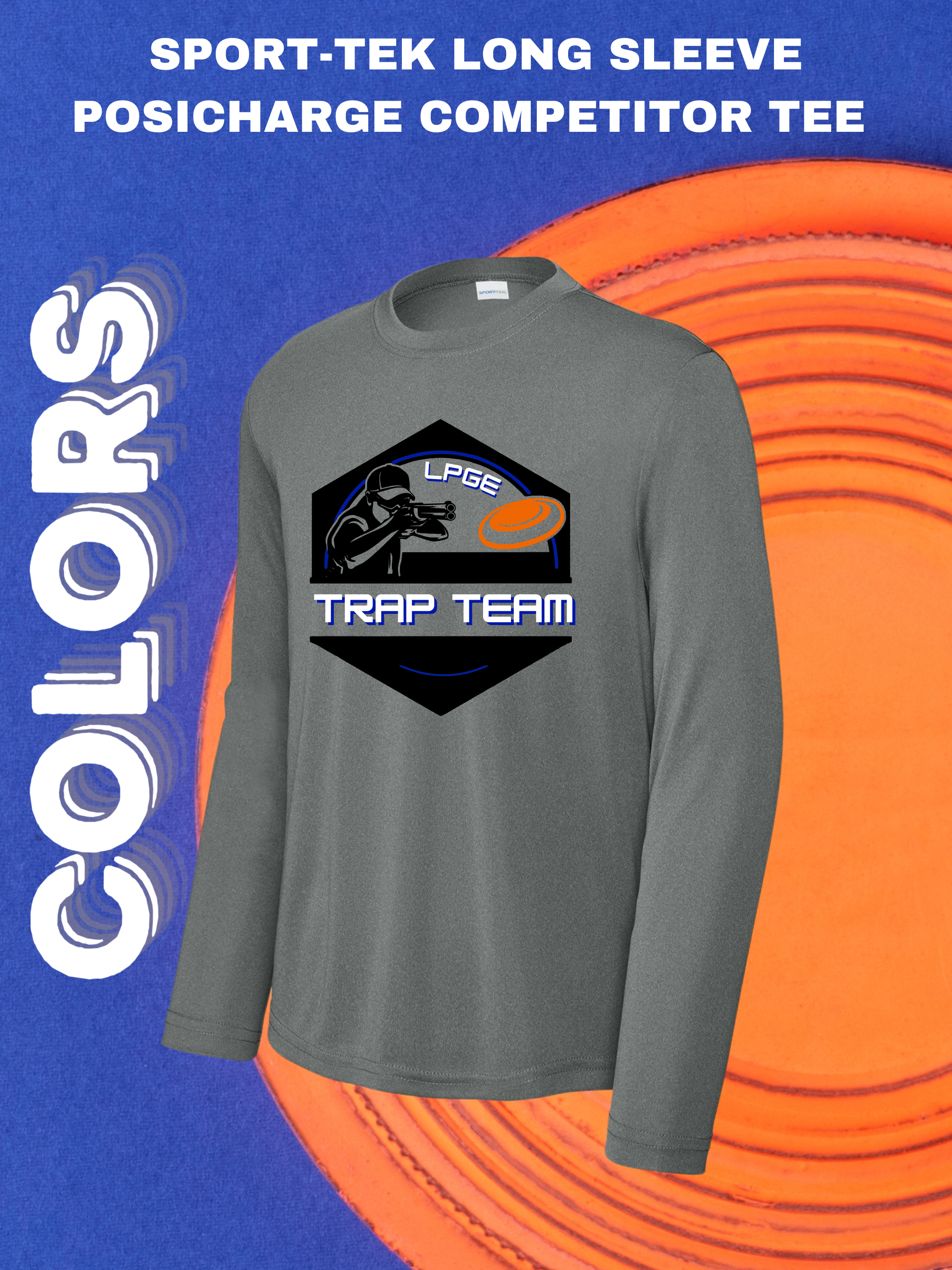 LPGE Trap Sport-Tek Long Sleeve PosiCharge Competitor Tee