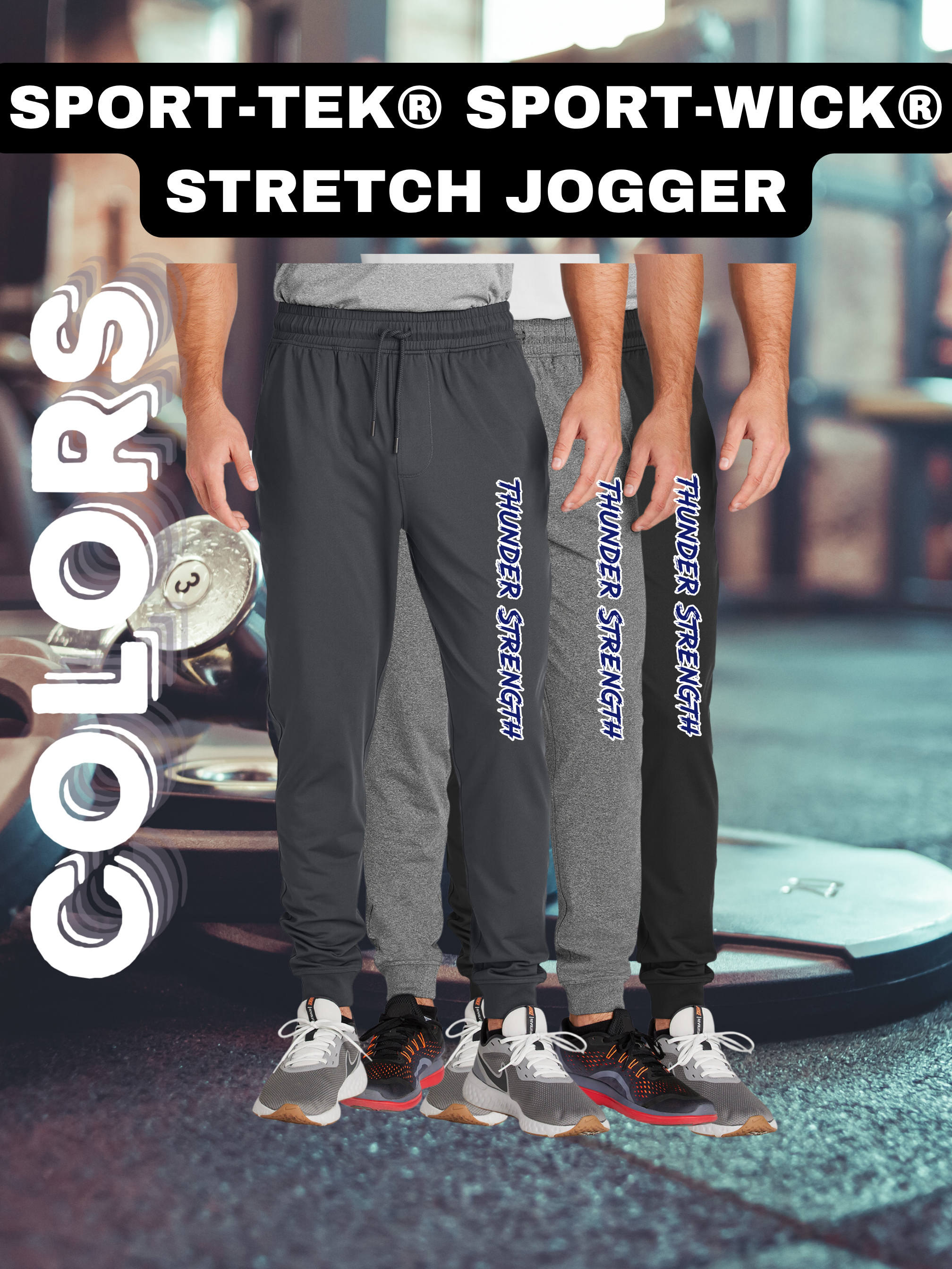 Thunder Strength Sport-Tek Sport-Wick Stretch Jogger
