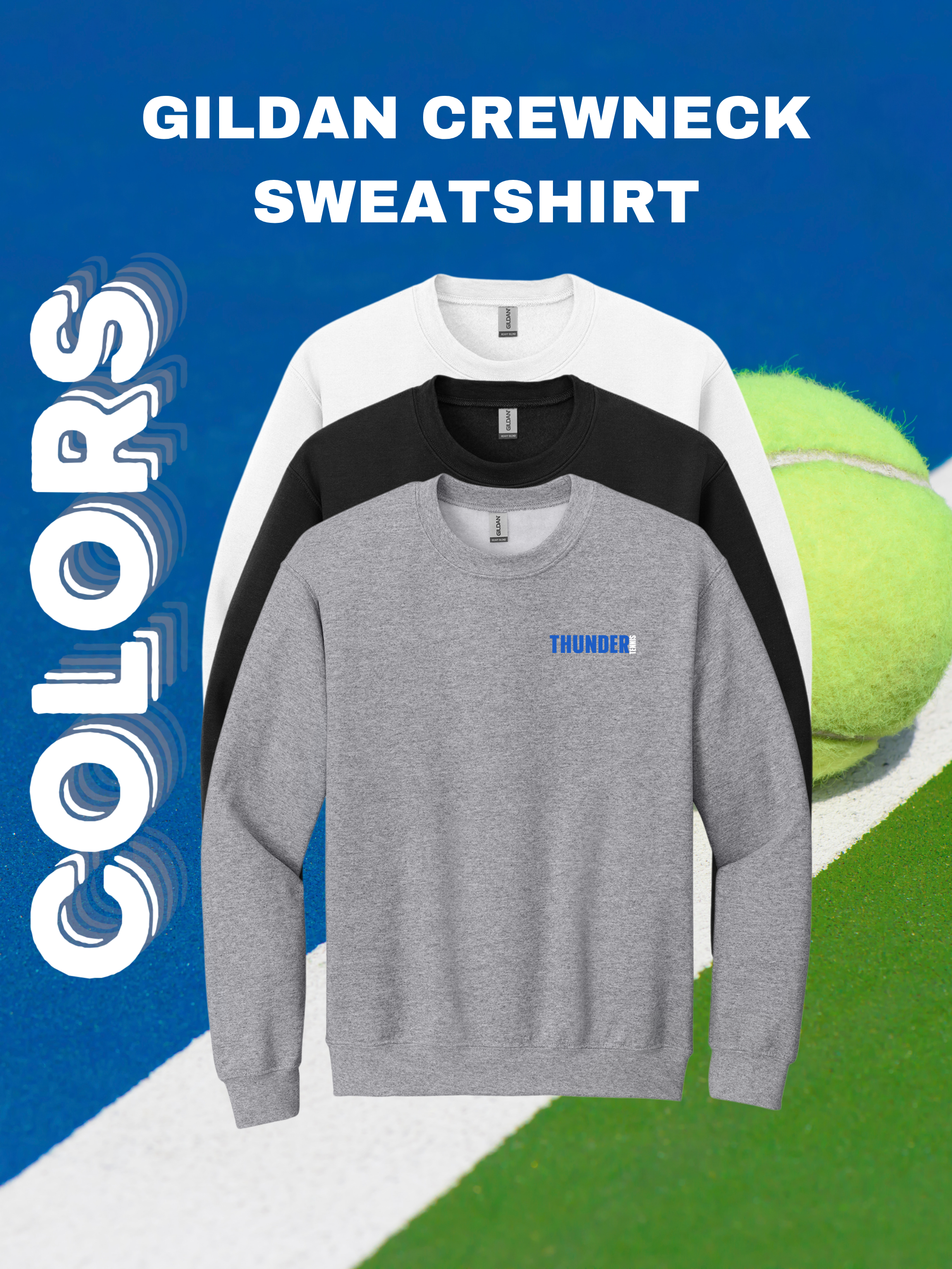 Tennis Basic Crewneck Sweatshirt