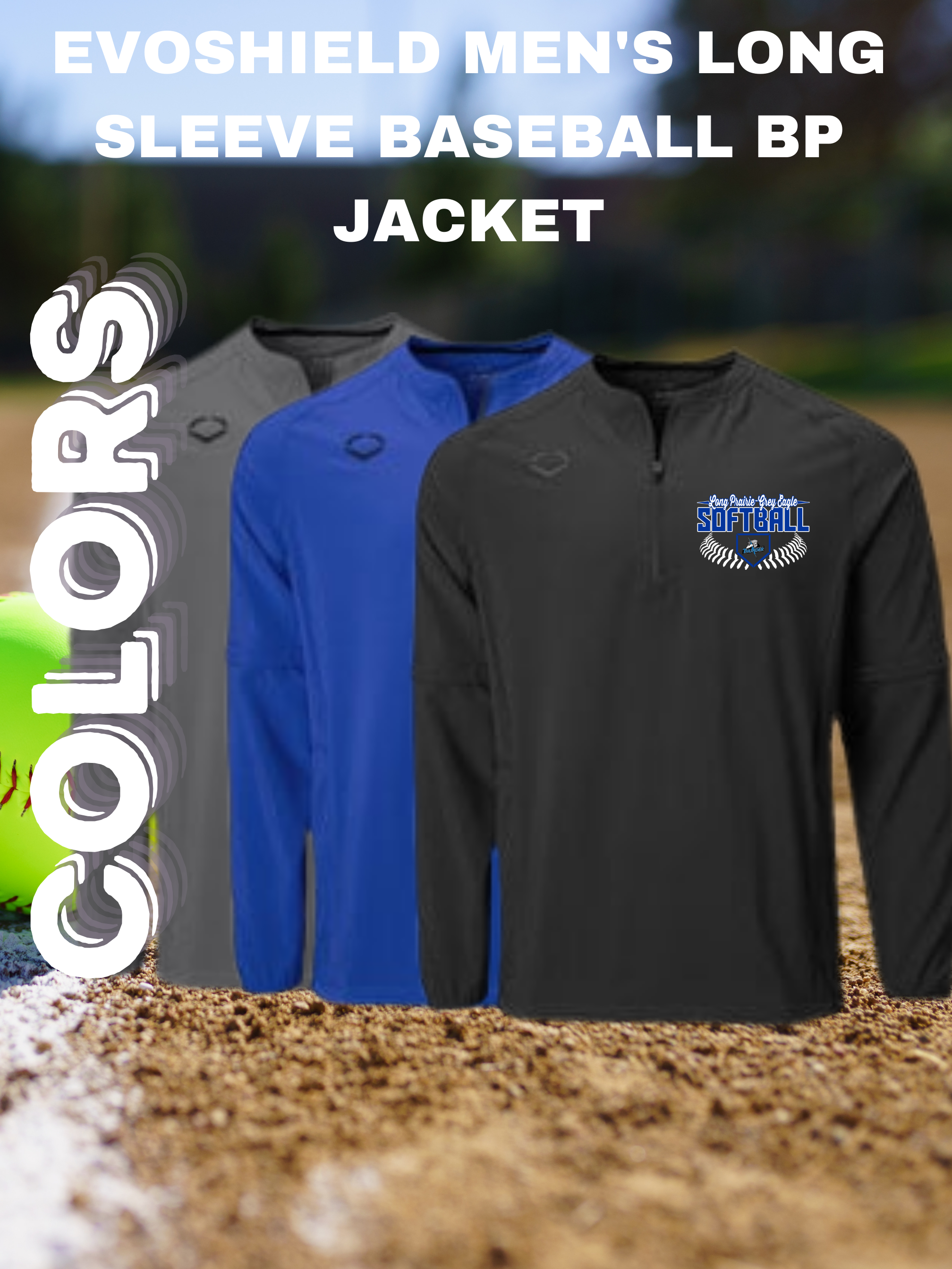 2025 LPGE Softball Evoshield Long Sleeve BP Jacket