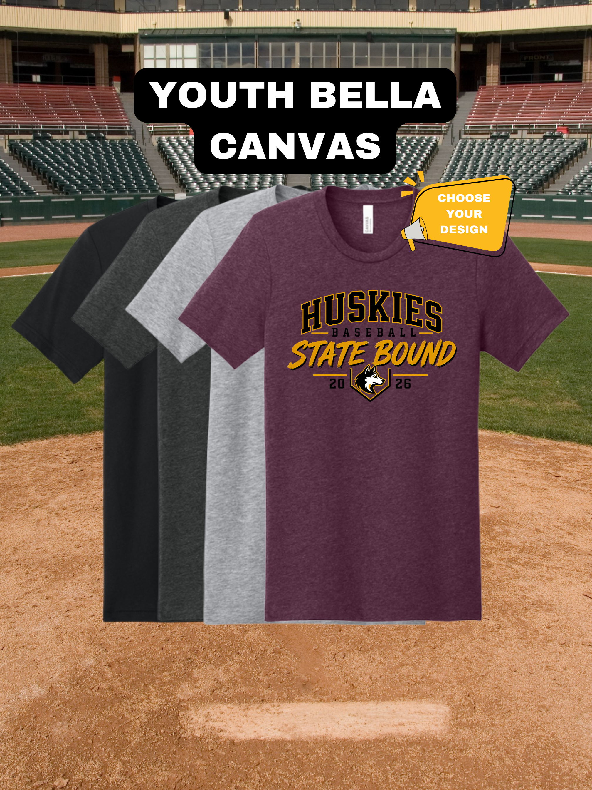 Youth Bella+Canvas Short Sleeve Shirt