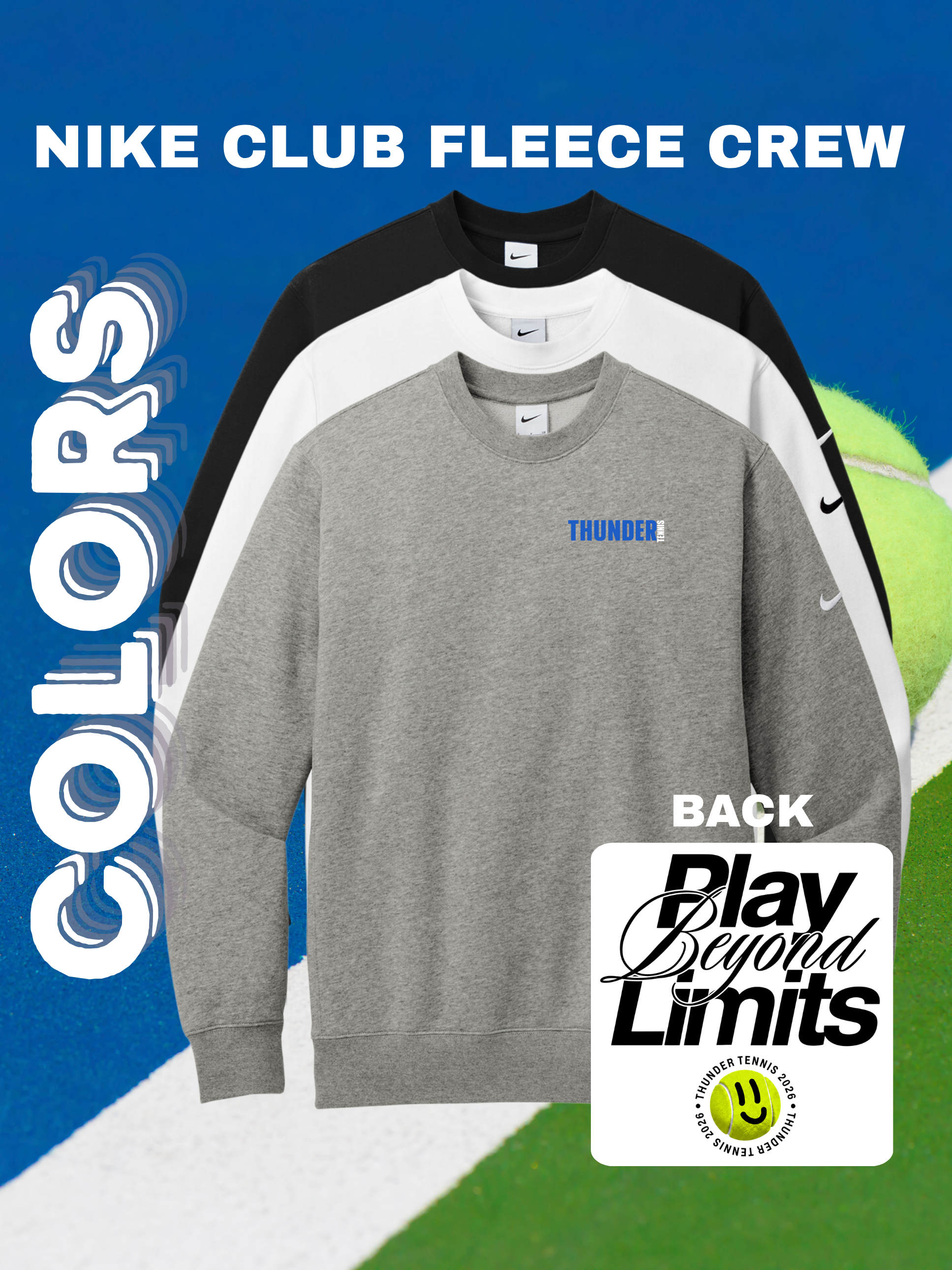 Tennis Nike Crewneck Sweatshirt