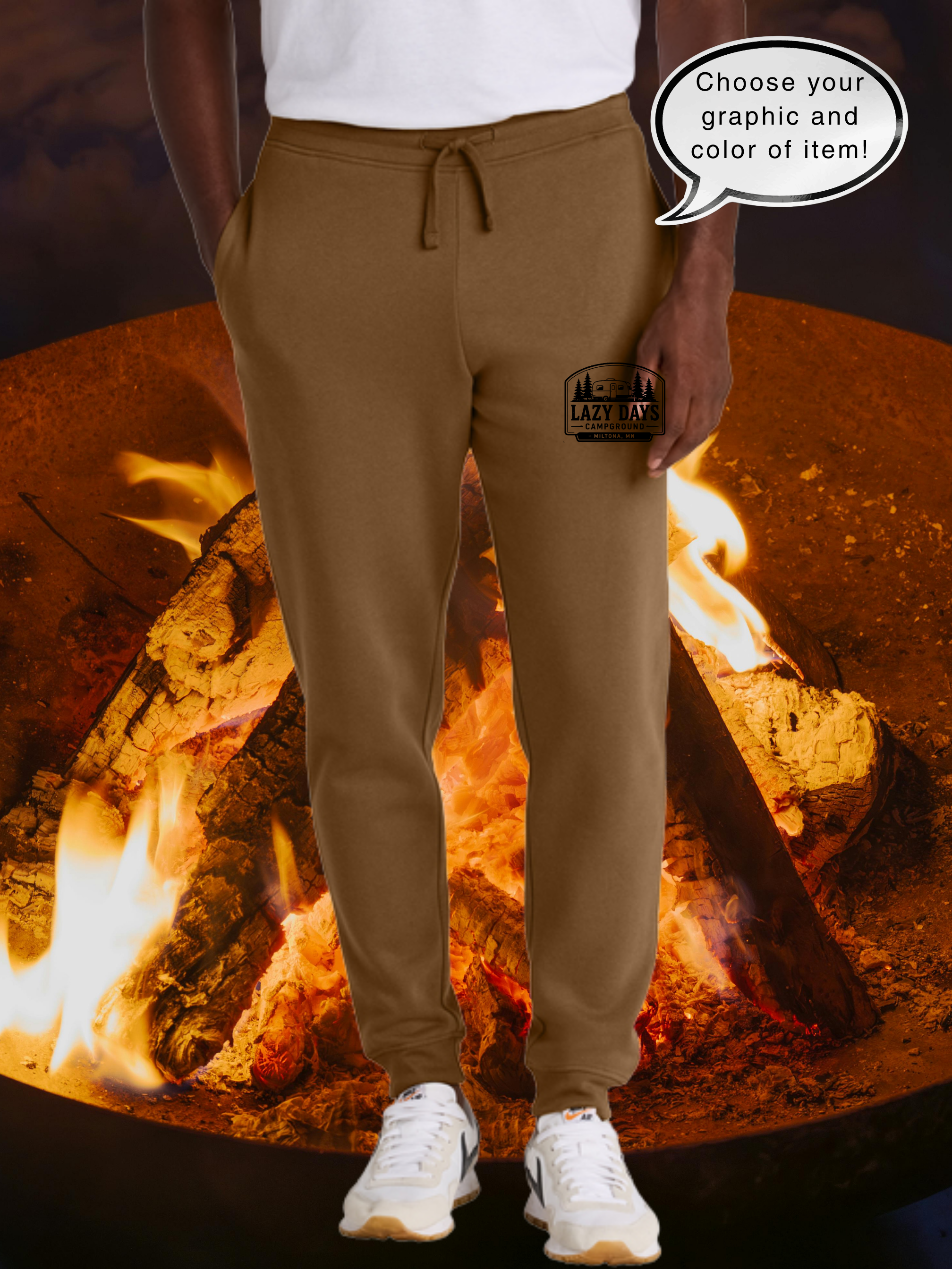 Lazy Days Campground District V.I.T. Fleece Joggers