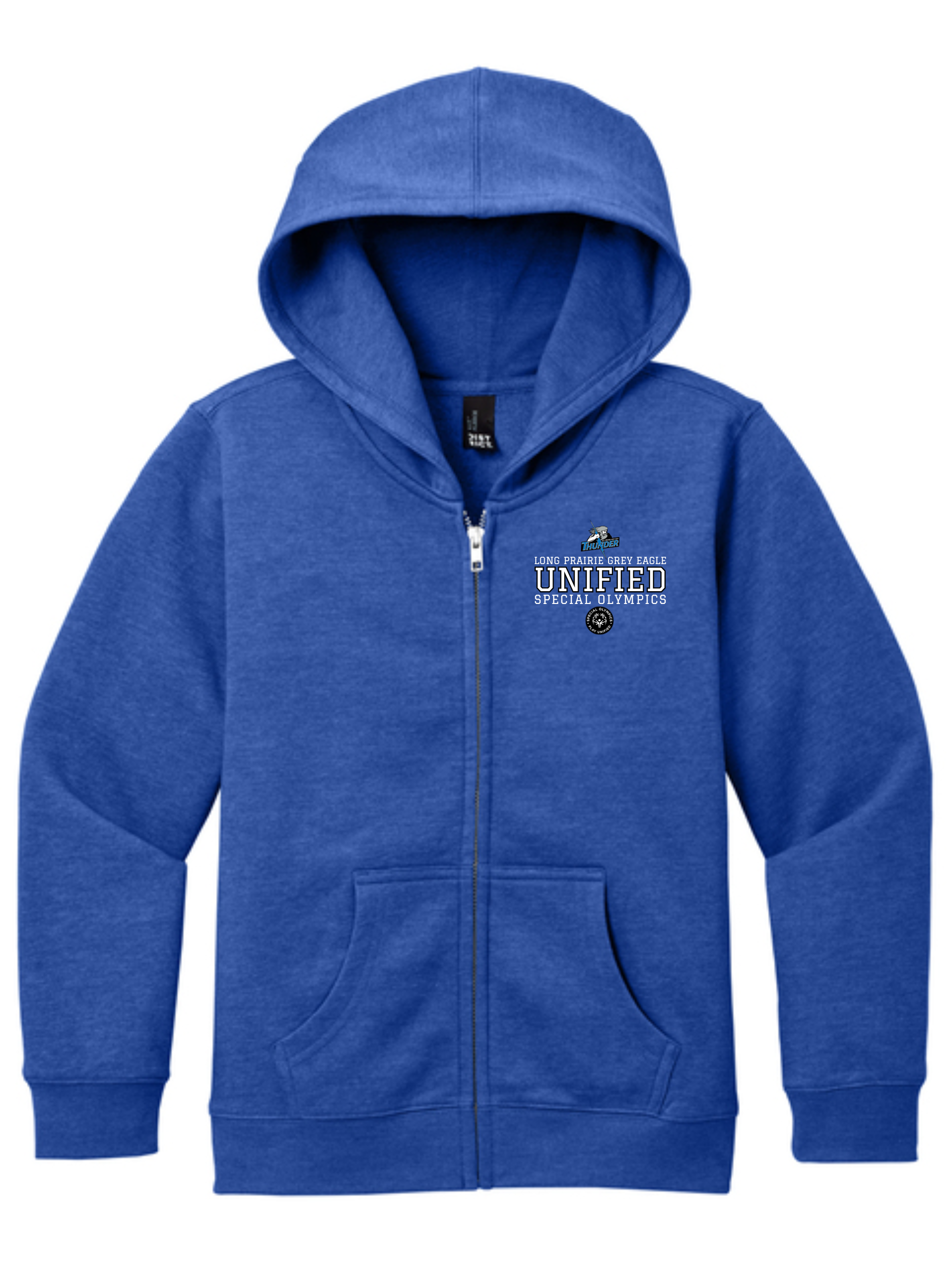 Unified Special Olympics District Full Zip