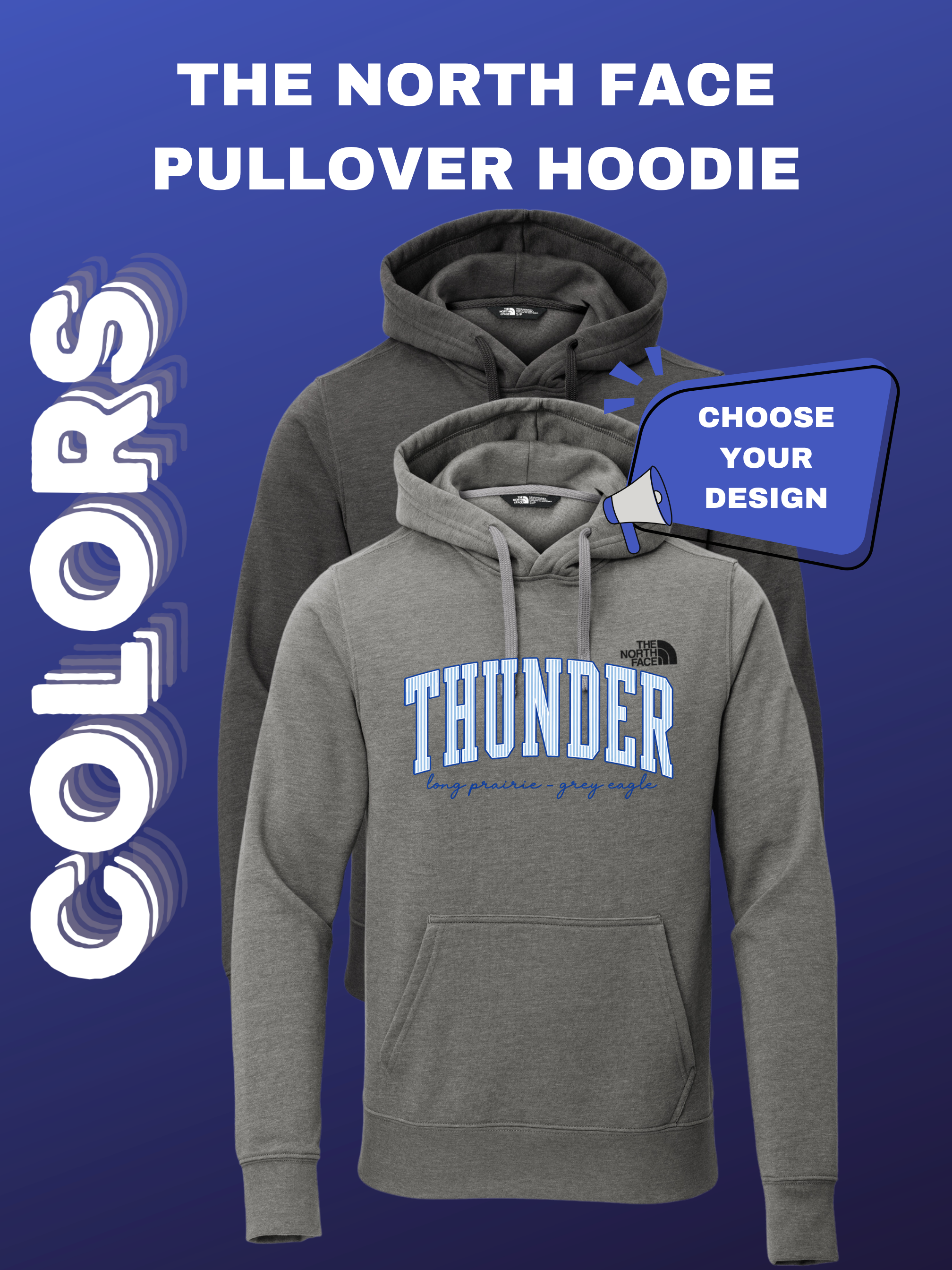 The North Face Chest Logo Pullover Hoodie