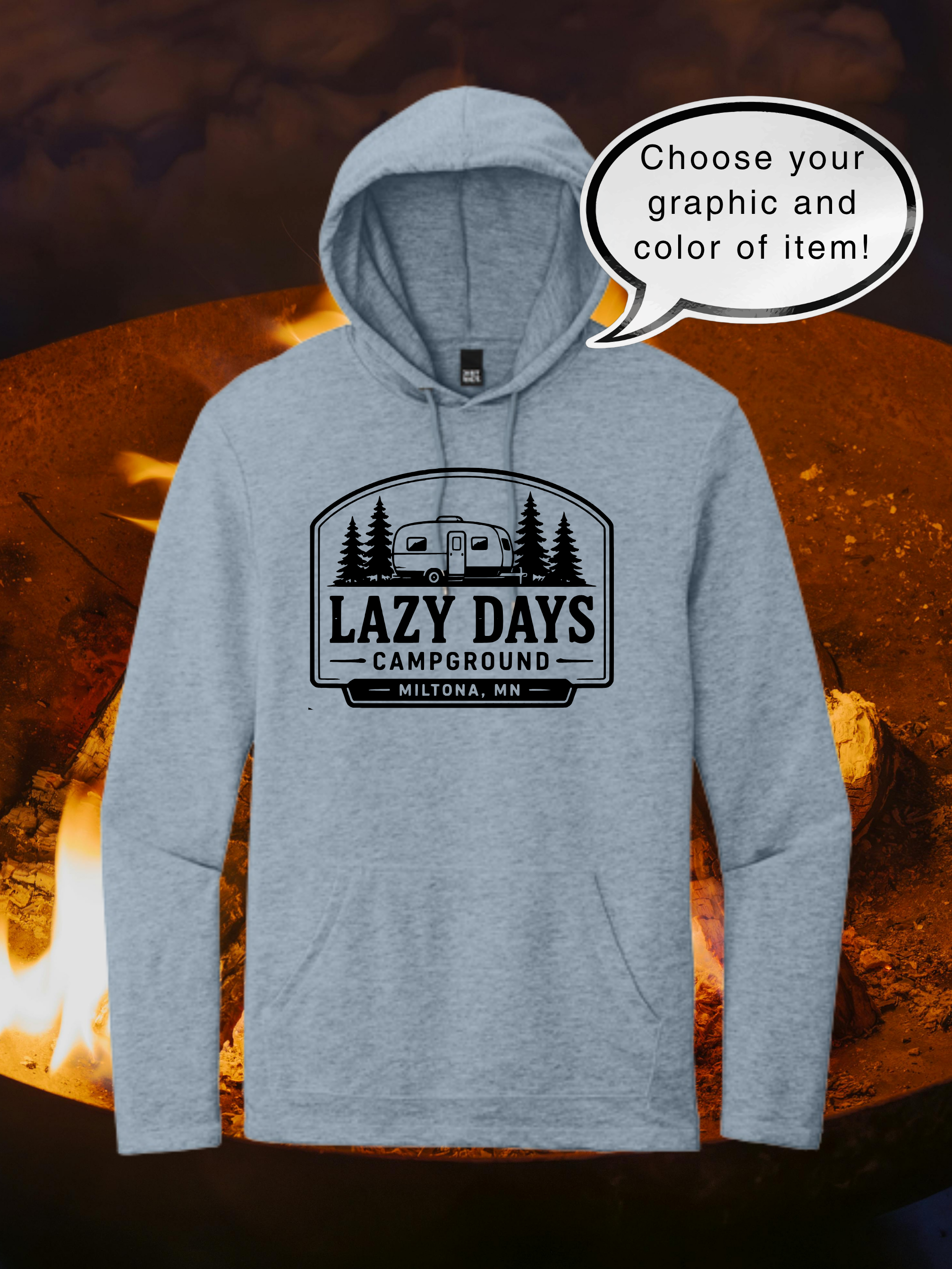 Lazy Days Campground District® Featherweight French Terry™ Hoodie