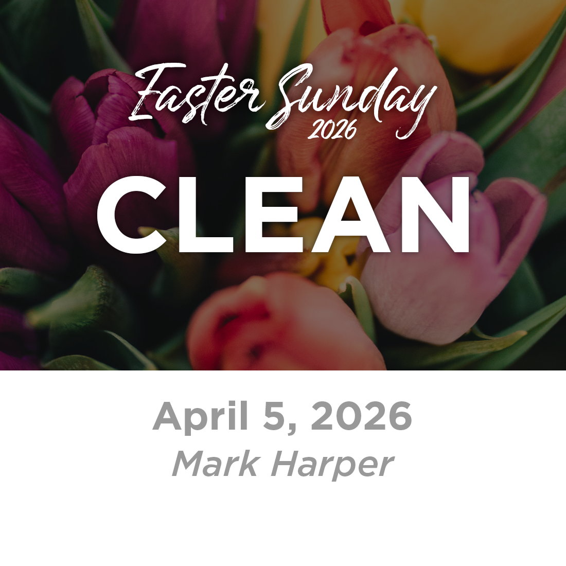 Easter Sunday - Clean (Mark Harper)  4-5-26