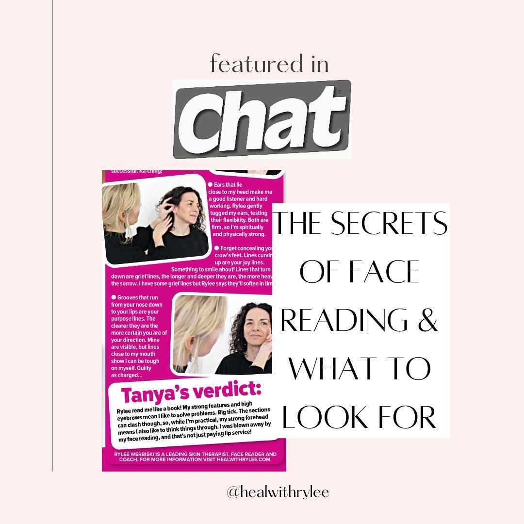 It&rsquo;s not everyday you get called a leading skin therapist, face reader and coach by a major UK publication&hellip; but this past week, it happened. 

I&rsquo;m honoured to be featured in the latest issue of Chat Magazine 🇬🇧🤯

Back in January