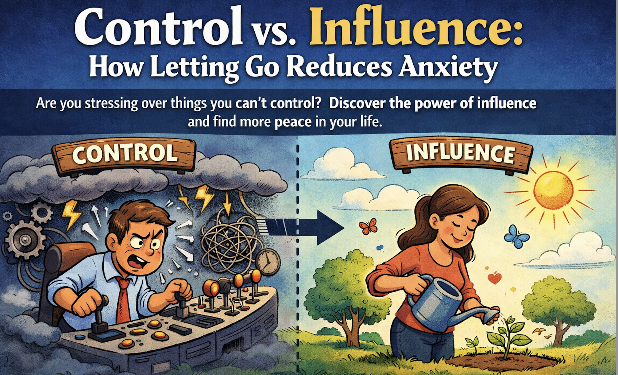 Control vs. Influence