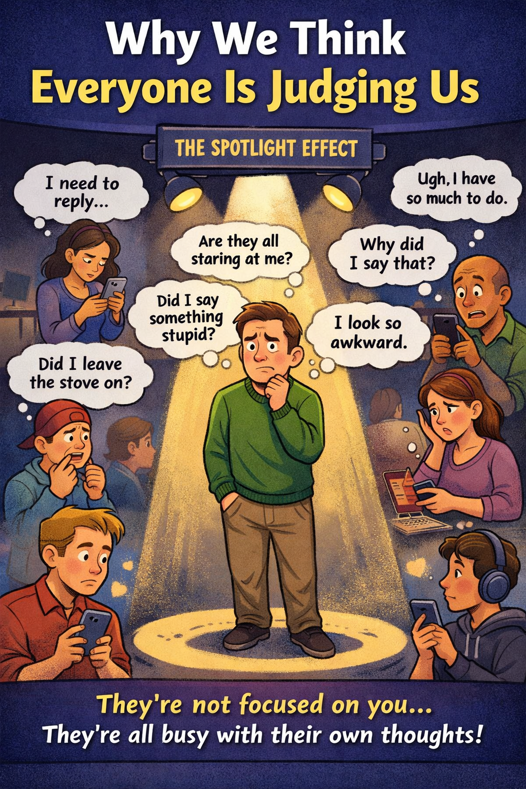 Why We Think Everyone Is Judging Us…And why they usually aren’t