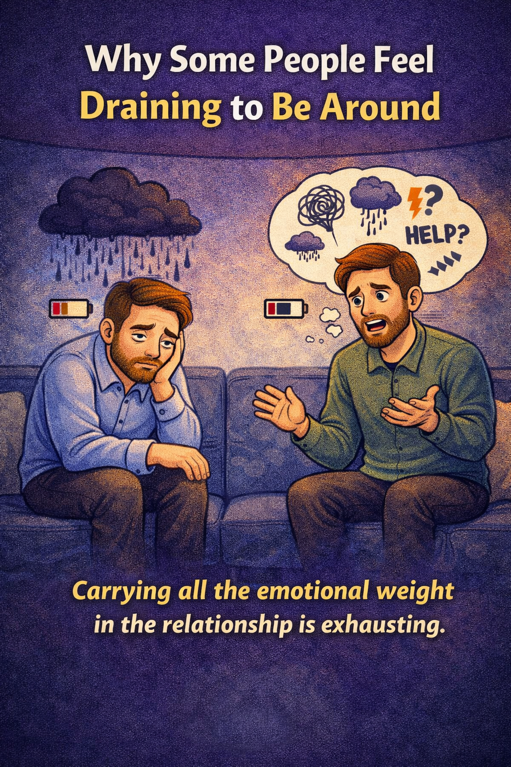 Why Some People Feel Draining to Be Around