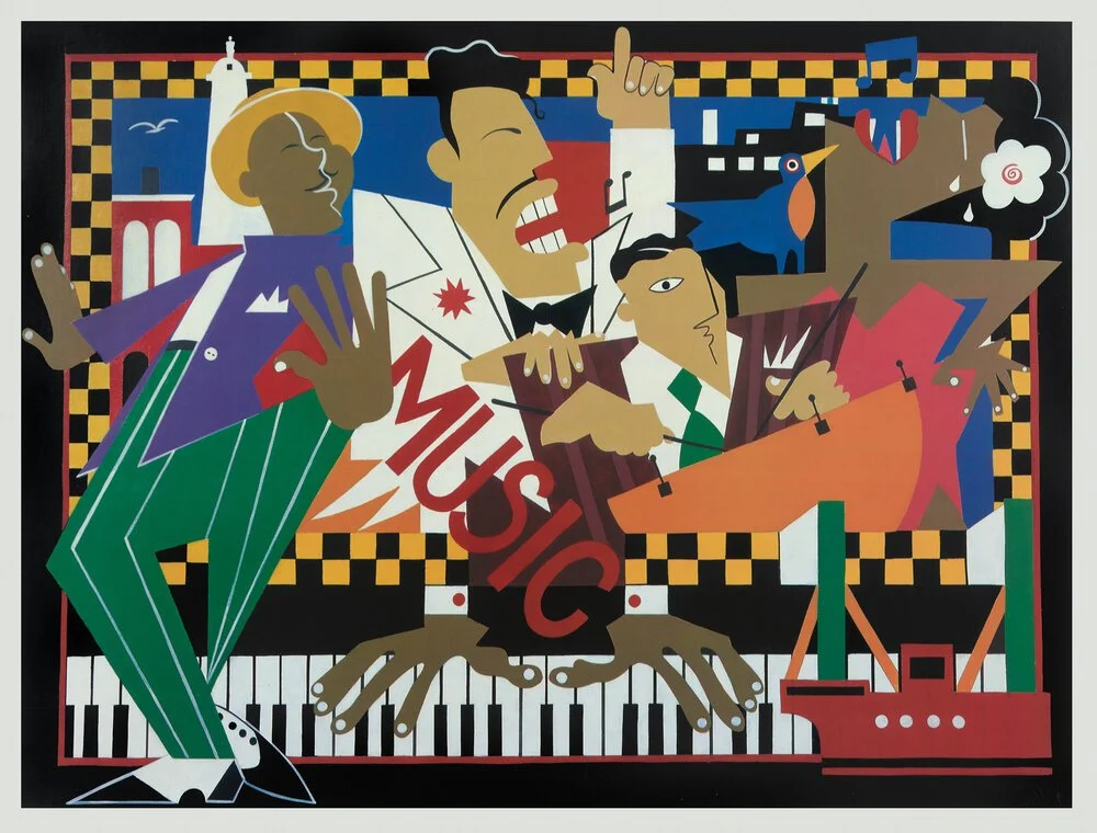 "Jazz" Poster by Tom Miller