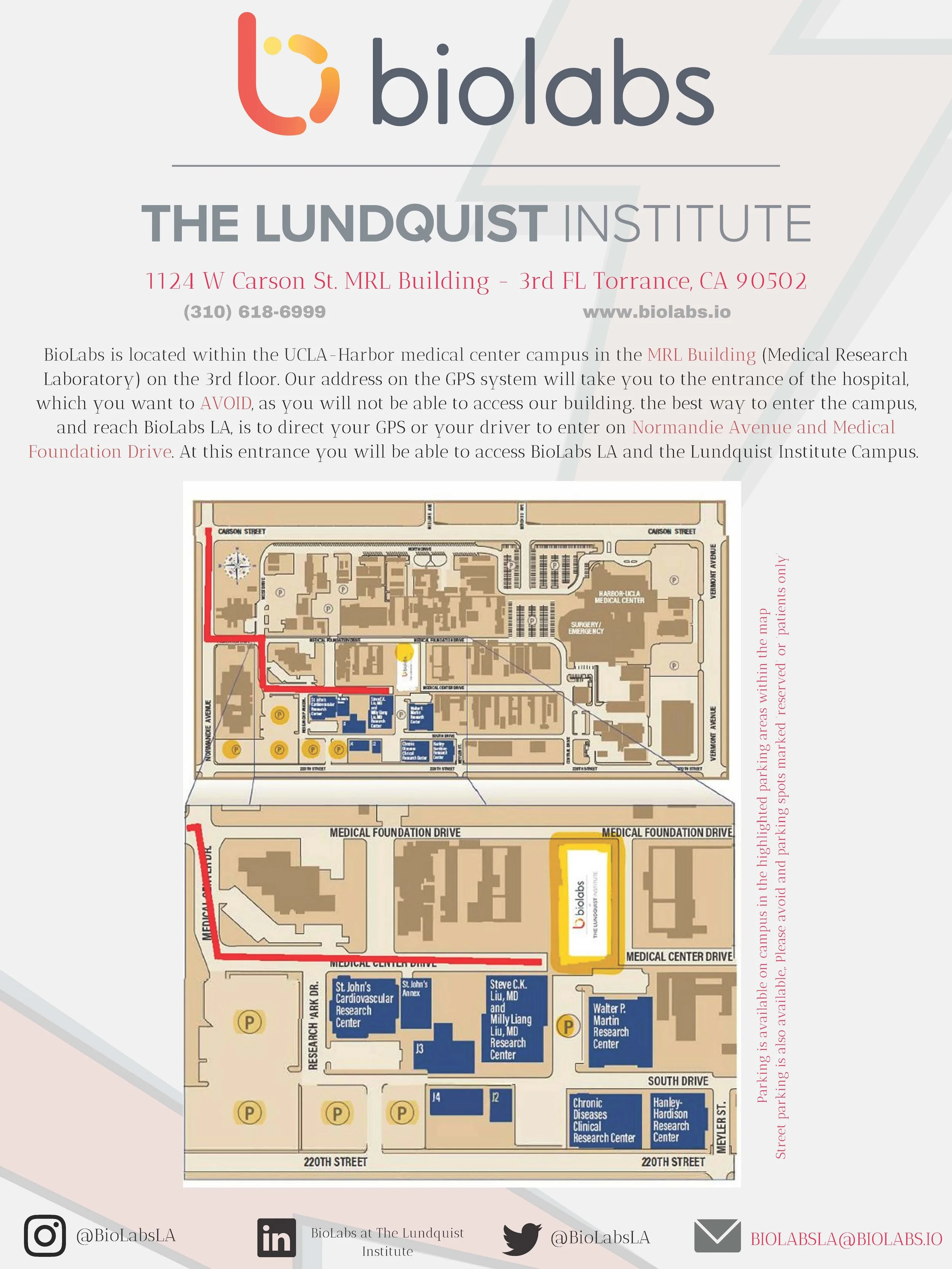 Bio Lab Cod Map Space Map — BioLabs LA Member Portal