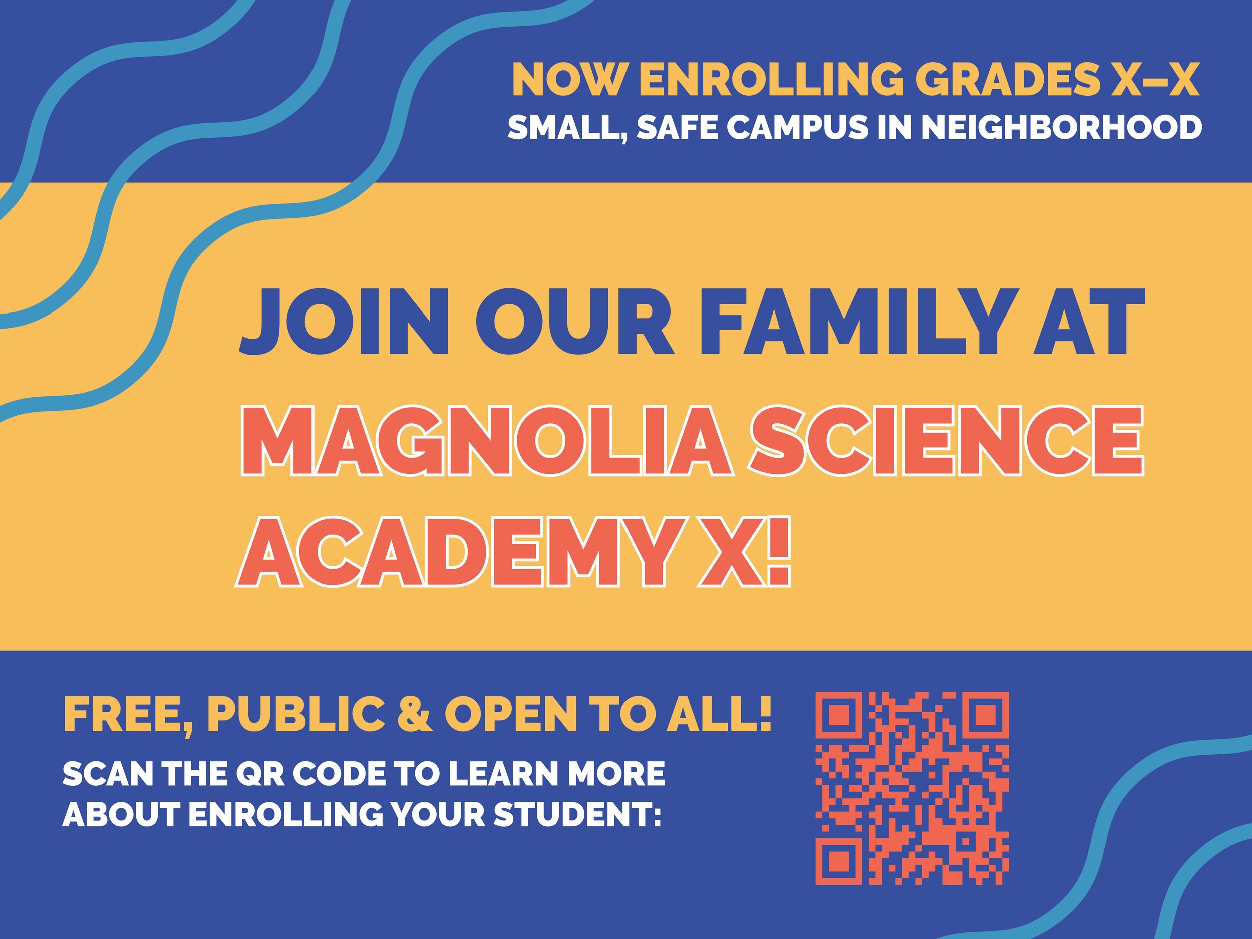 Magnolia Public Schools yard sign.