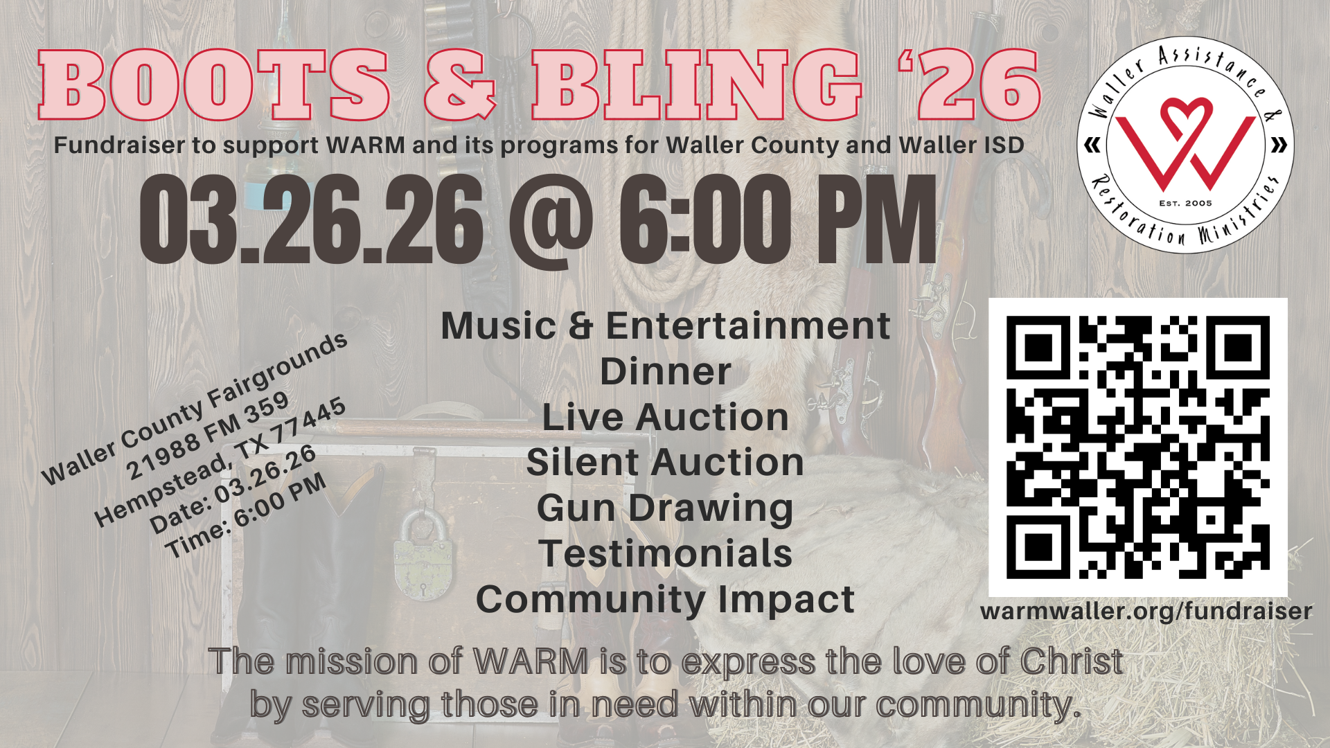 Boots &amp; Bling ‘26